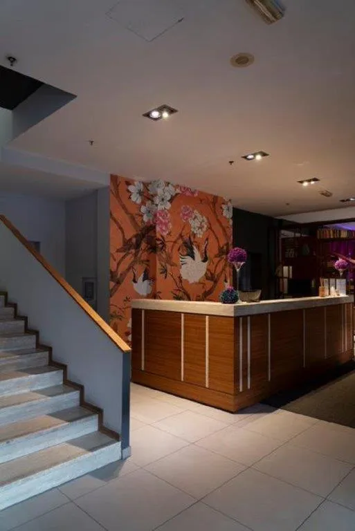 Lobby or reception in Hotel Sliško