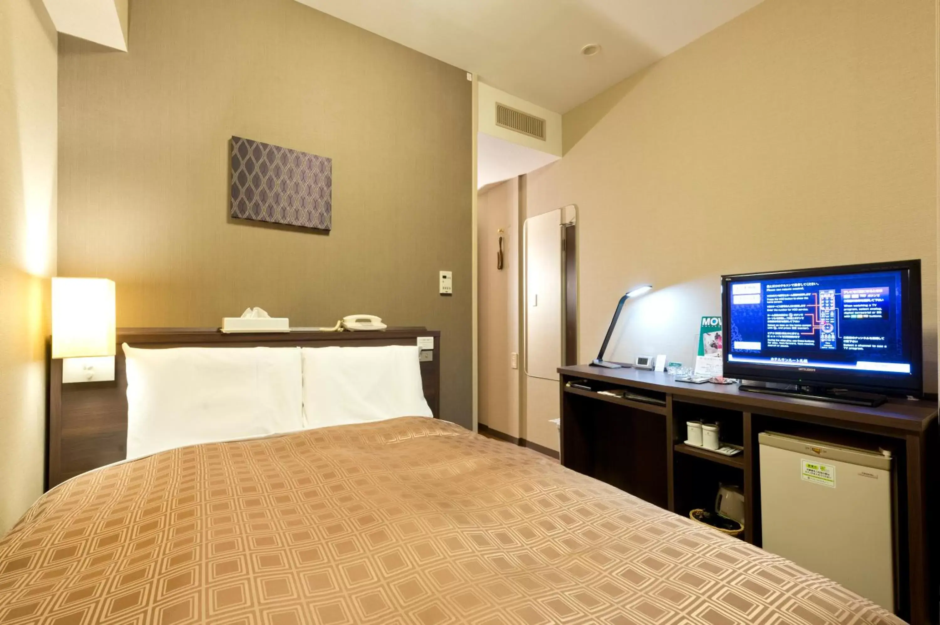 Double Room - Smoking in Hotel Sunroute Sapporo Double Room - Smoking in Hotel Sunroute Sapporo