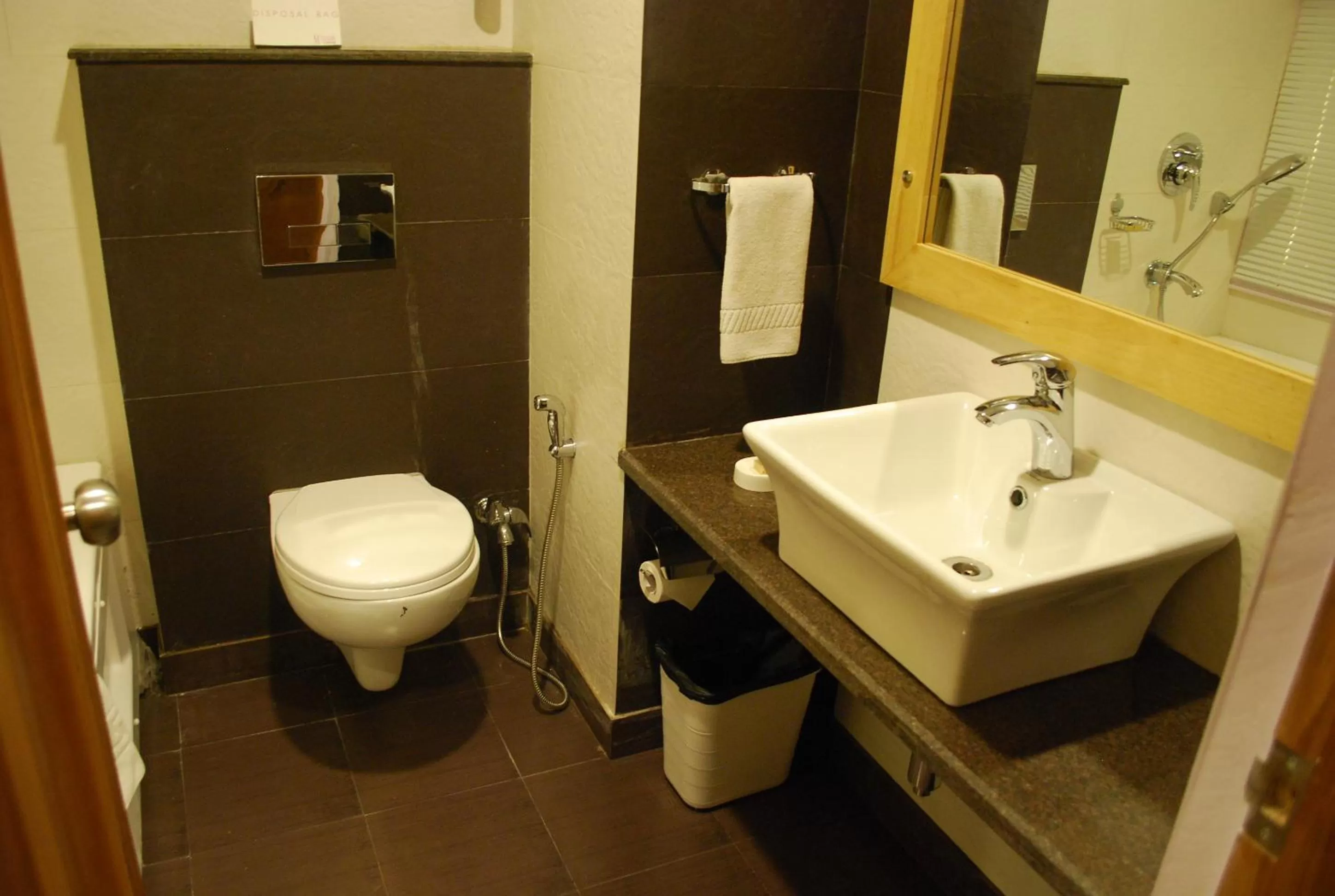 Toilet in Bravia Hotel Manali Inn