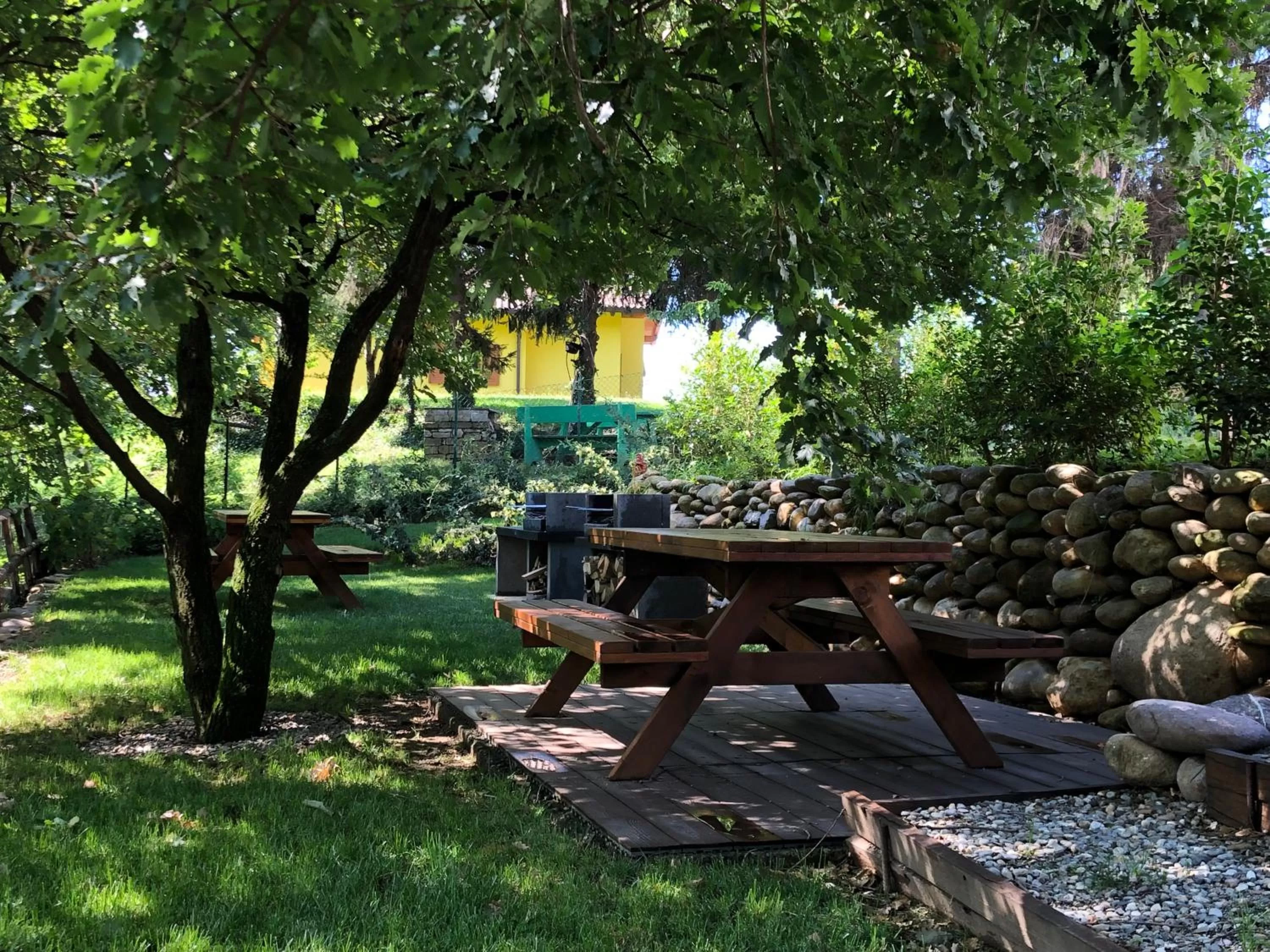 BBQ facilities in Aldeia Bianca Village