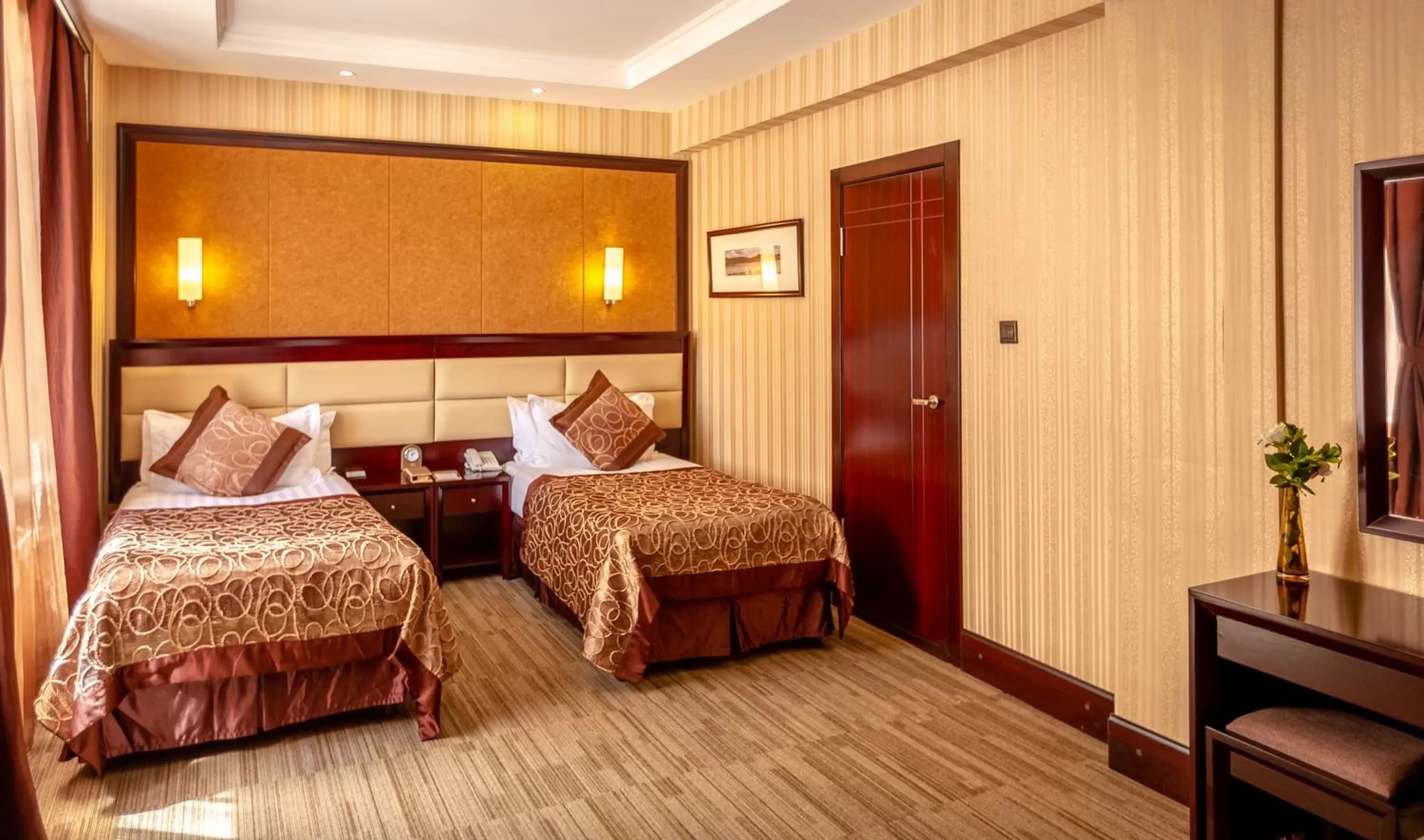 Bedroom, Bed in Grand Hill Hotel Ulaanbaatar