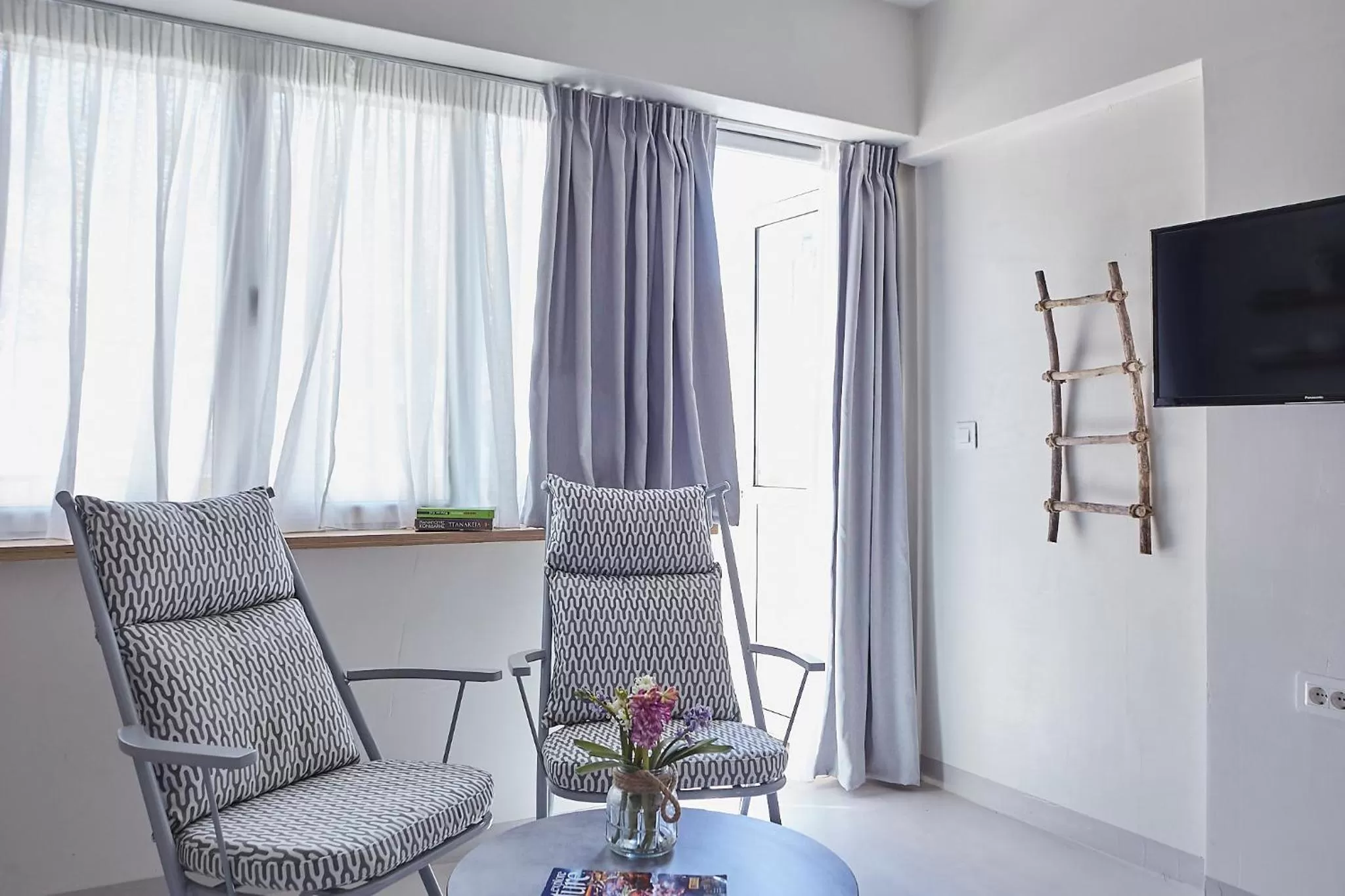 TV and multimedia, Seating Area in toStay-Unique apartment hotel in Athens center!