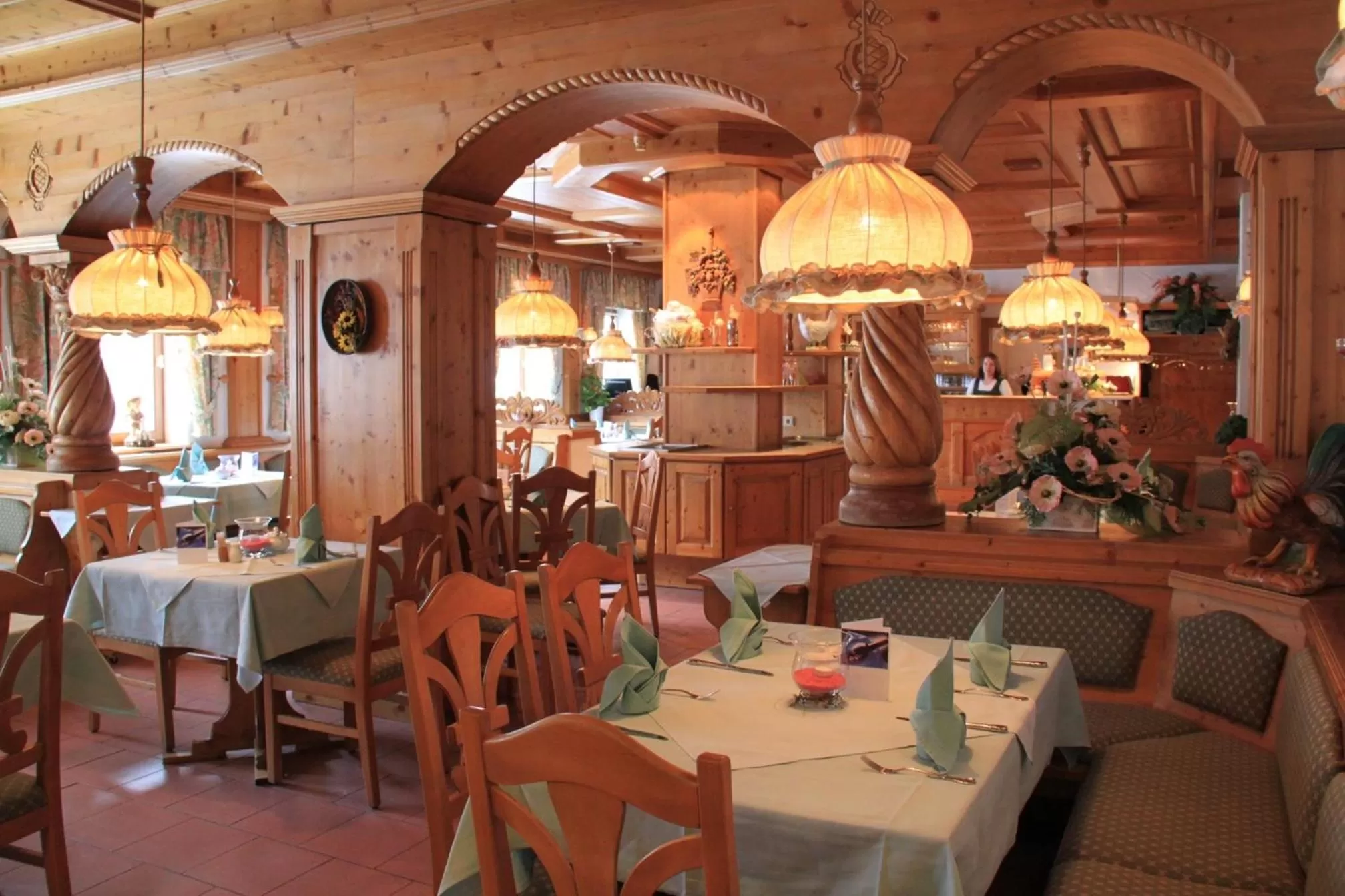 Restaurant/places to eat in Naturhotel Lindenhof