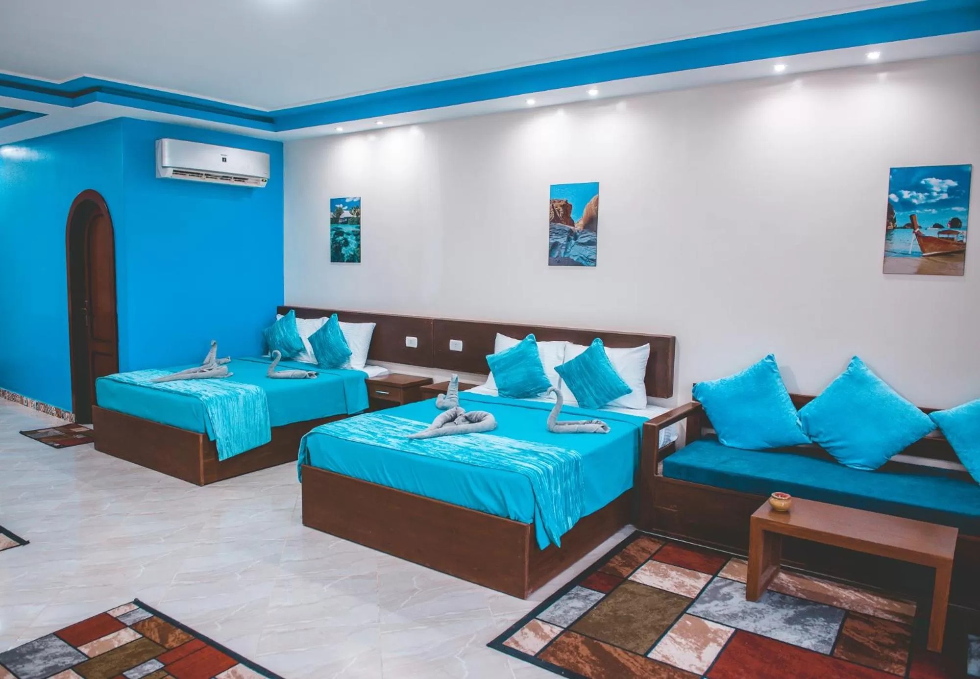 Bed in Seaview Panorama Hotel