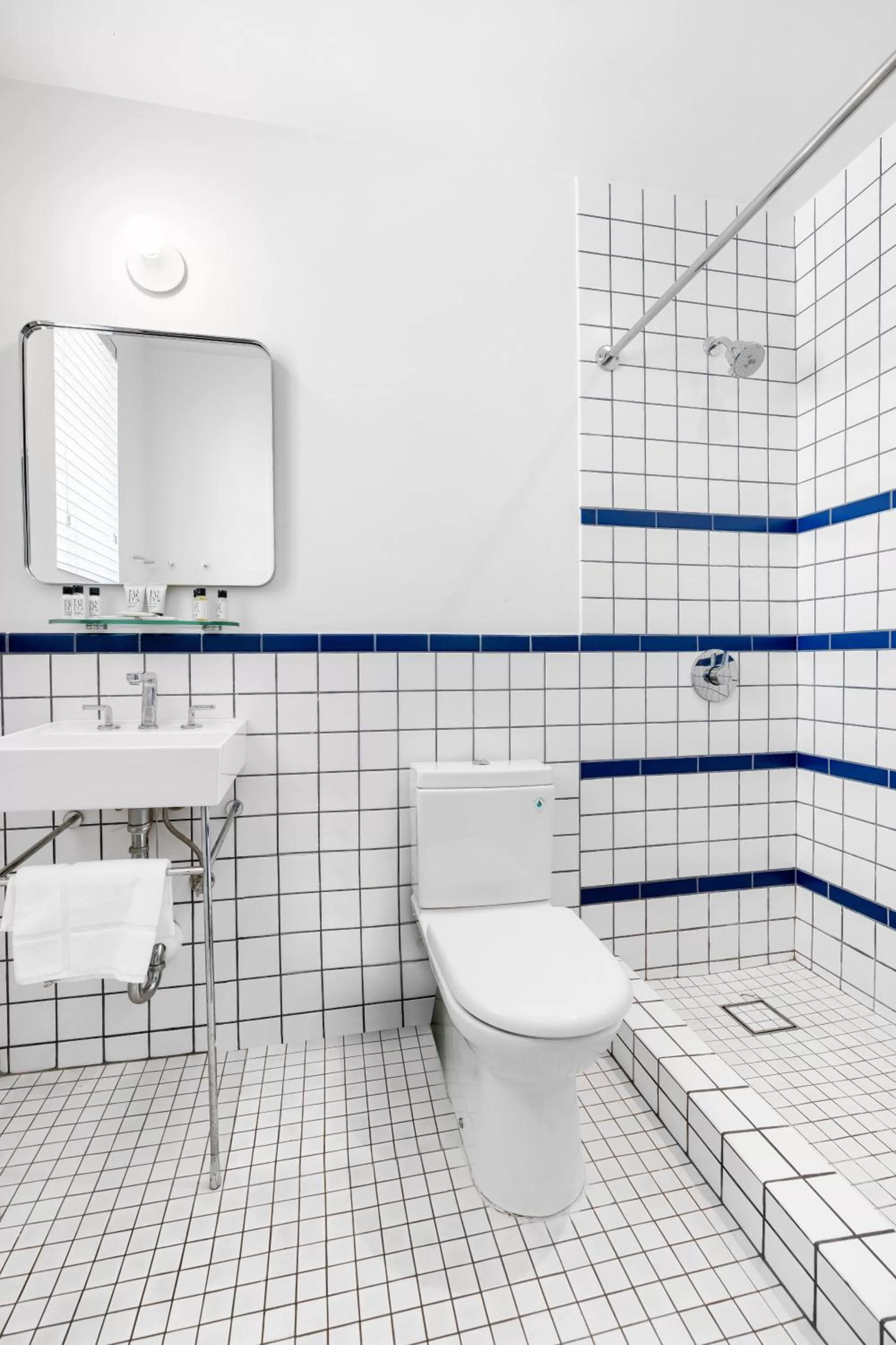 Bathroom in The Variety by LuxUrban