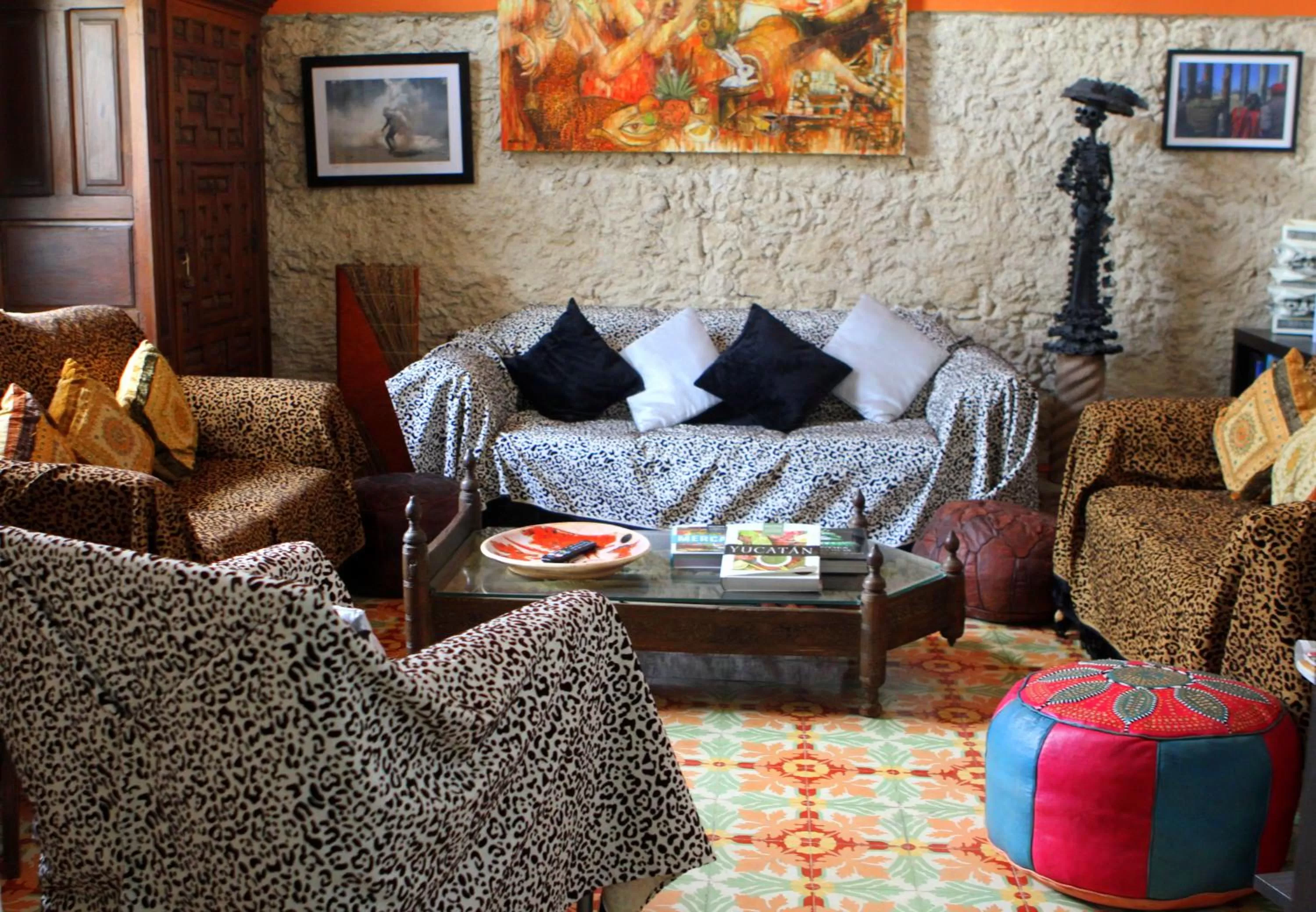 Living room in La Pantera Negra