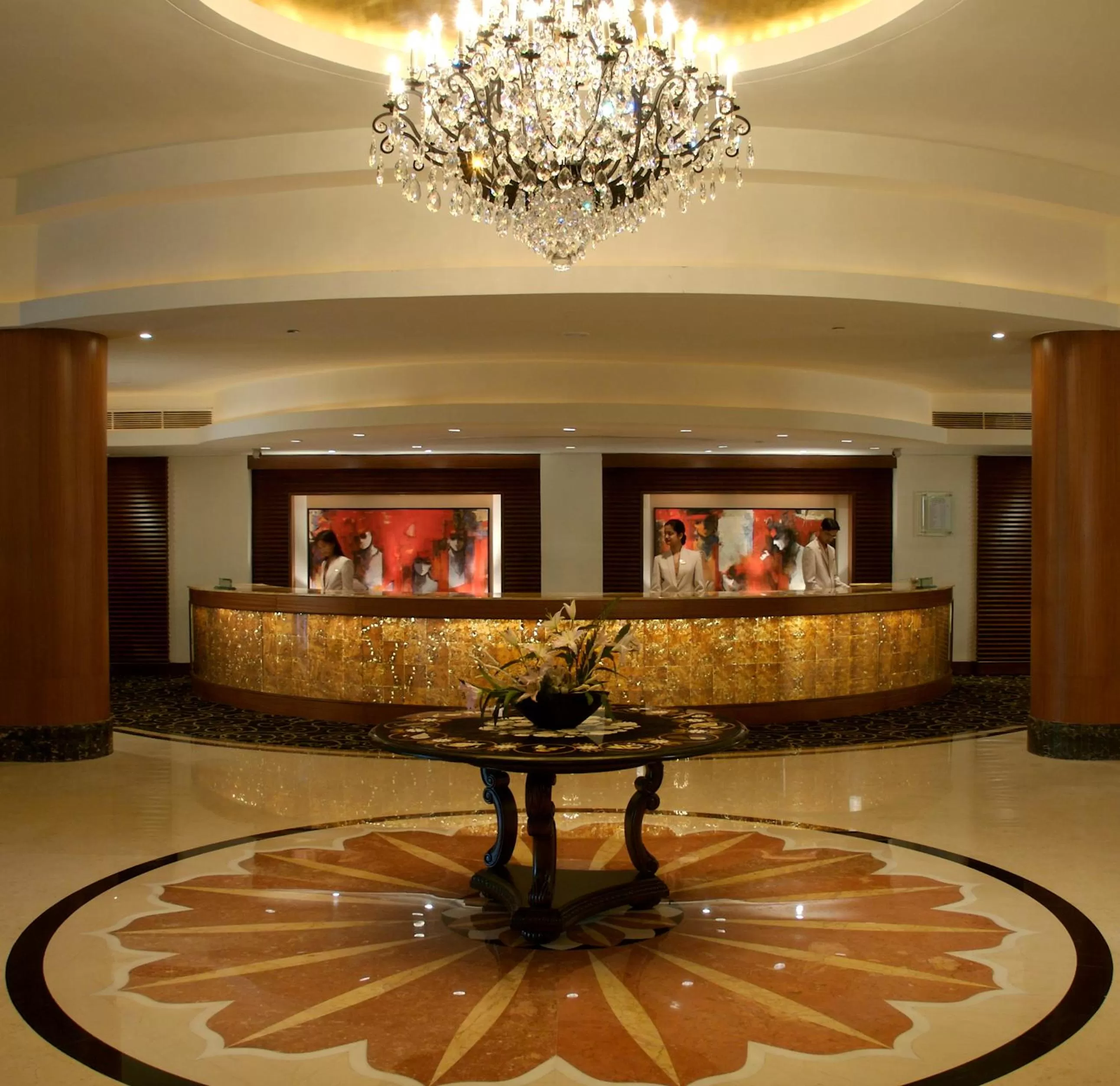 Lobby or reception in Taj Deccan