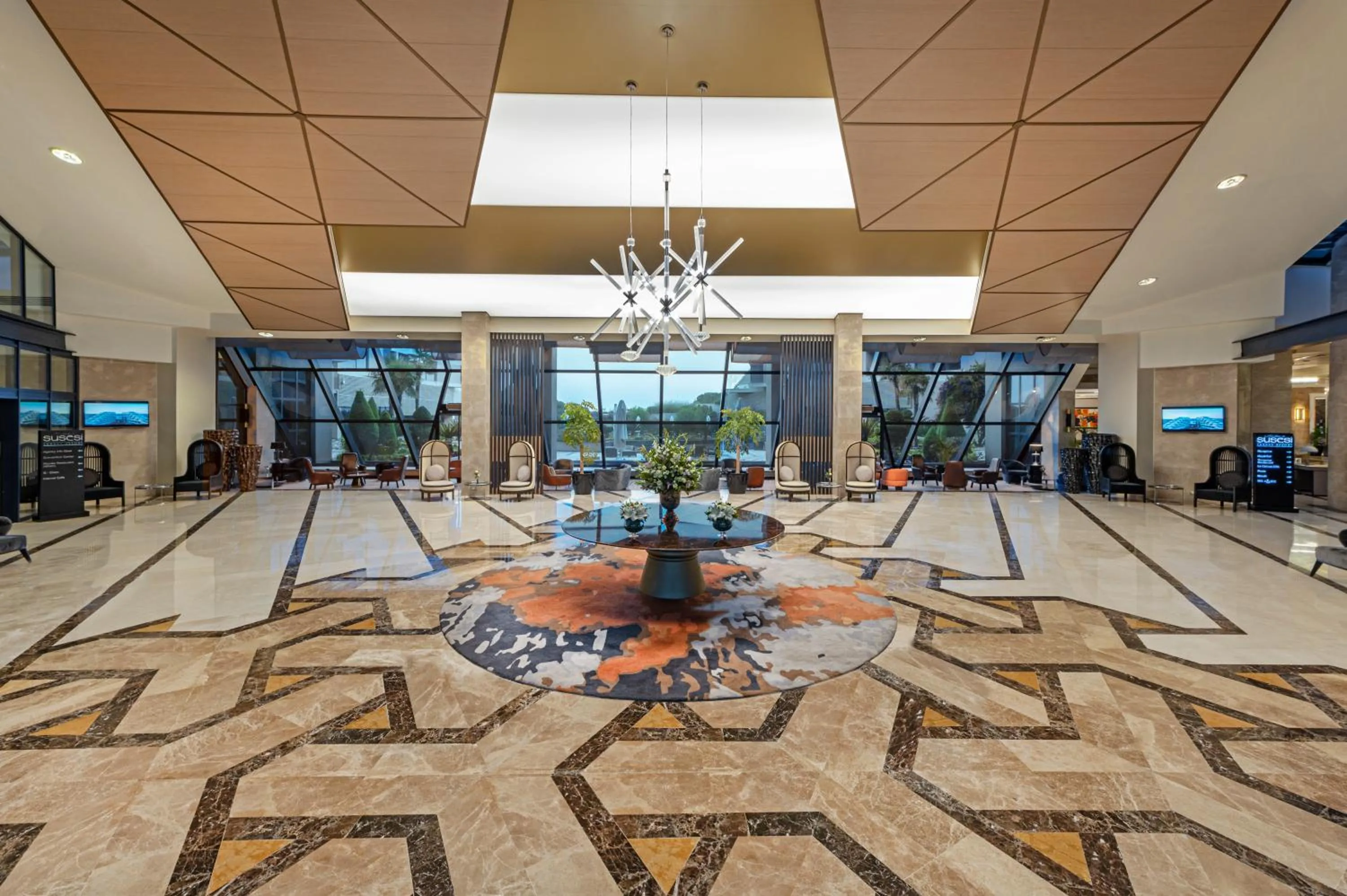 Lobby or reception in Susesi Luxury Resort