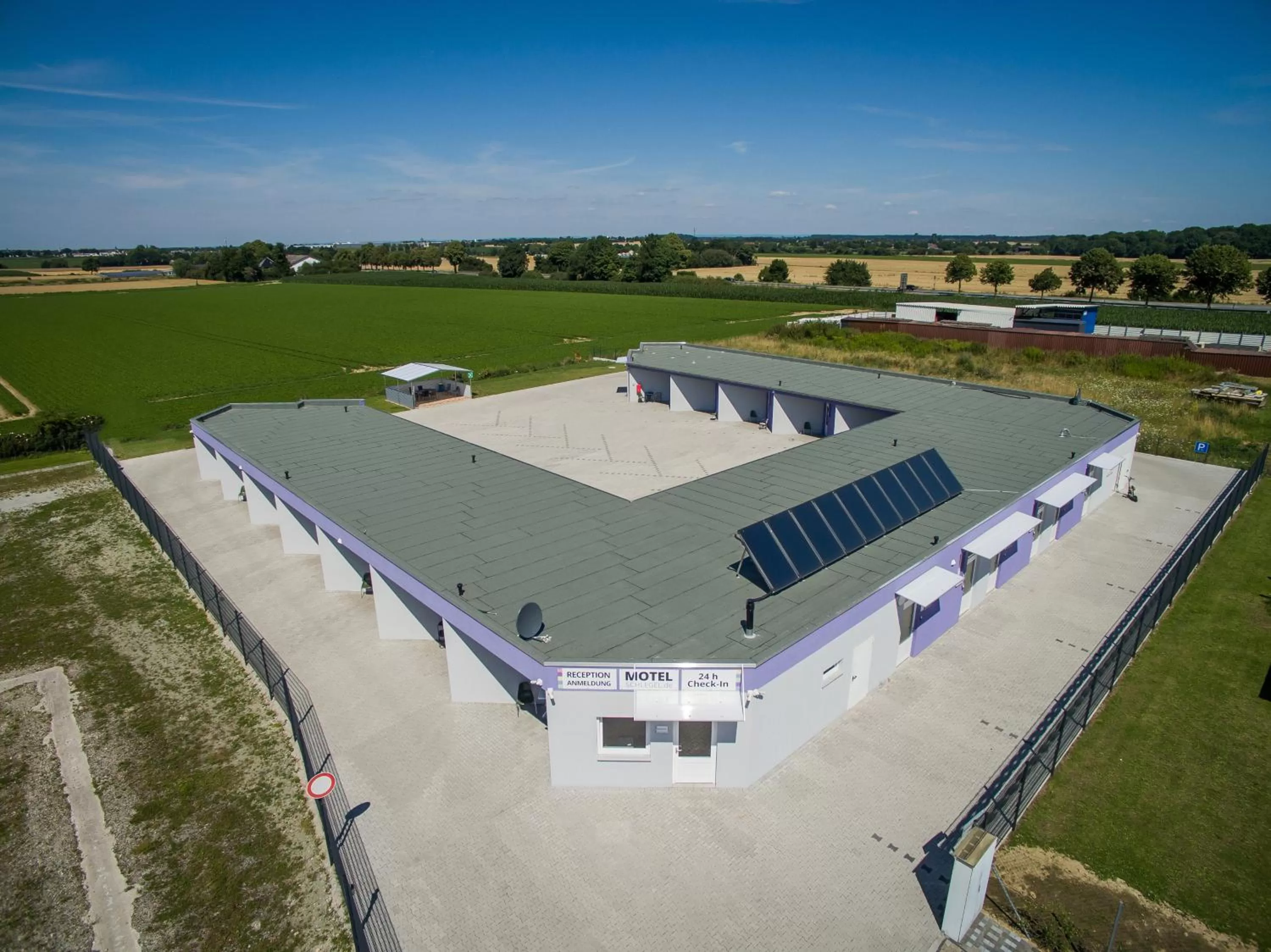 Bird's-eye View in MOTEL Schlegel