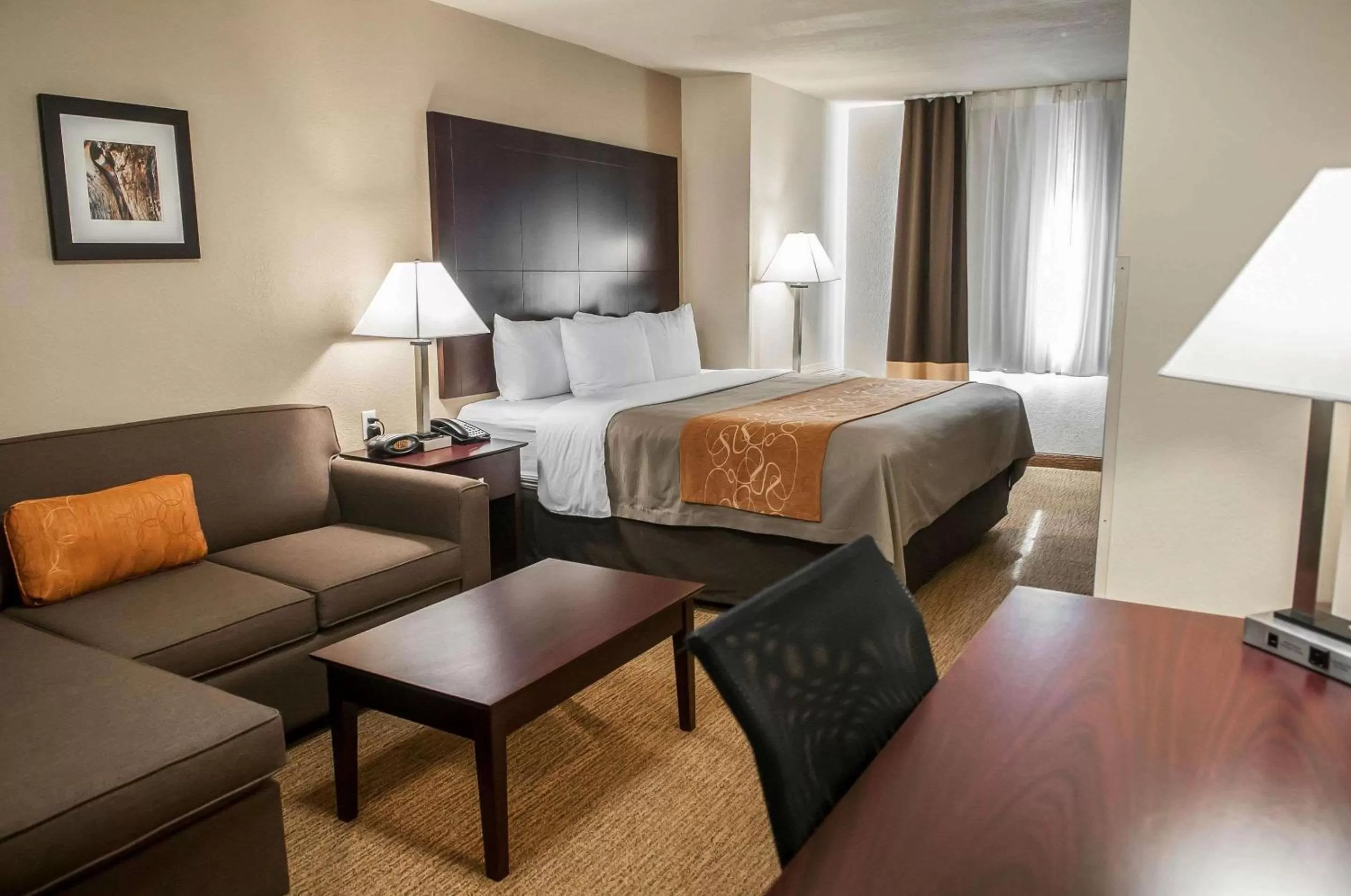 Photo of the whole room, Bed in Comfort Suites Albuquerque-North Journal Center