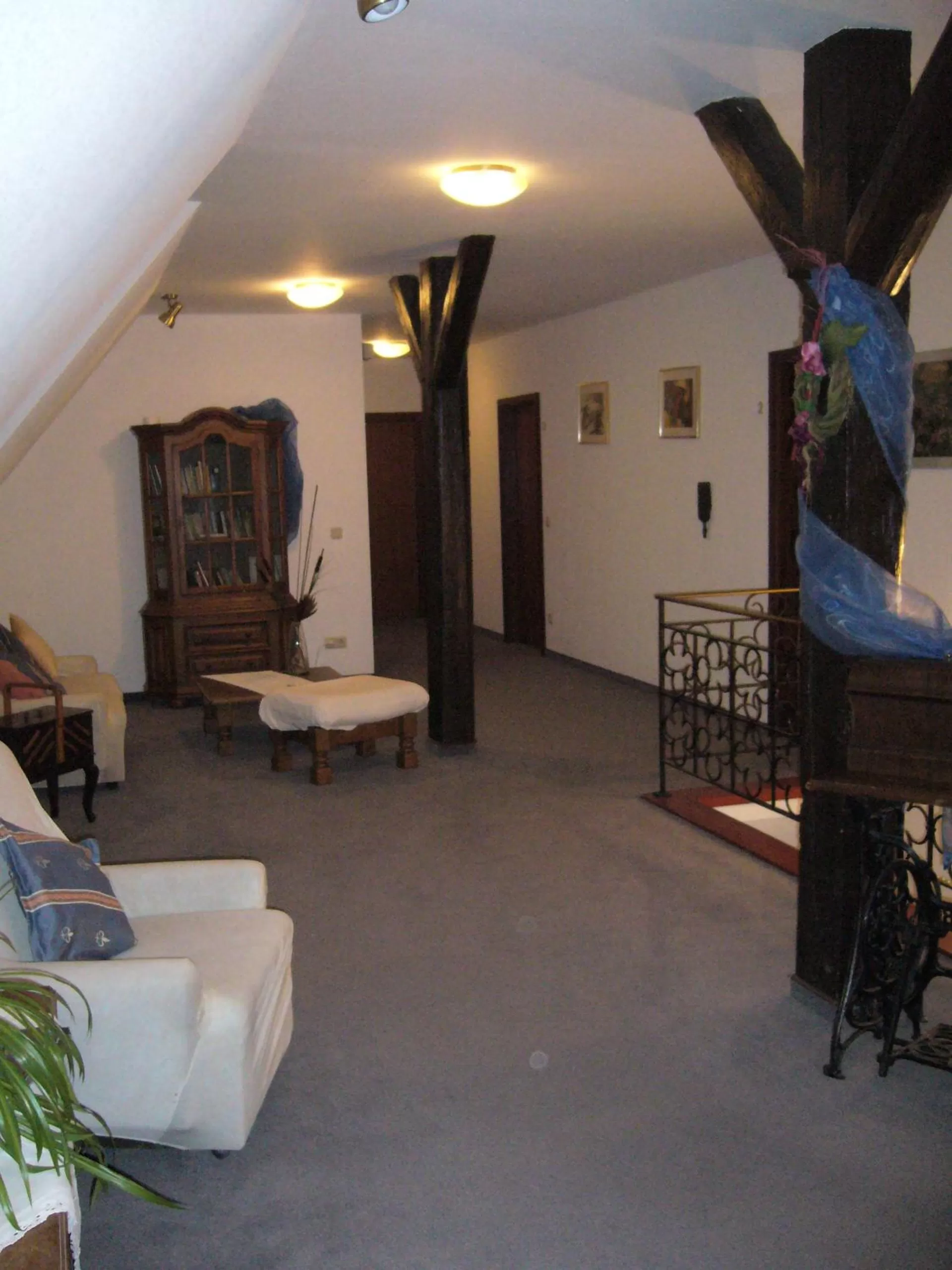 Seating area in Pension Zur Harburg