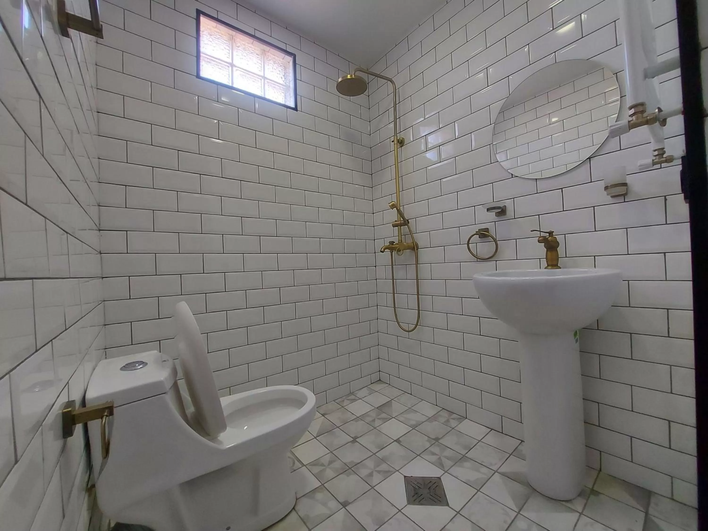 Bathroom in Level Up Hotel & Restaurant