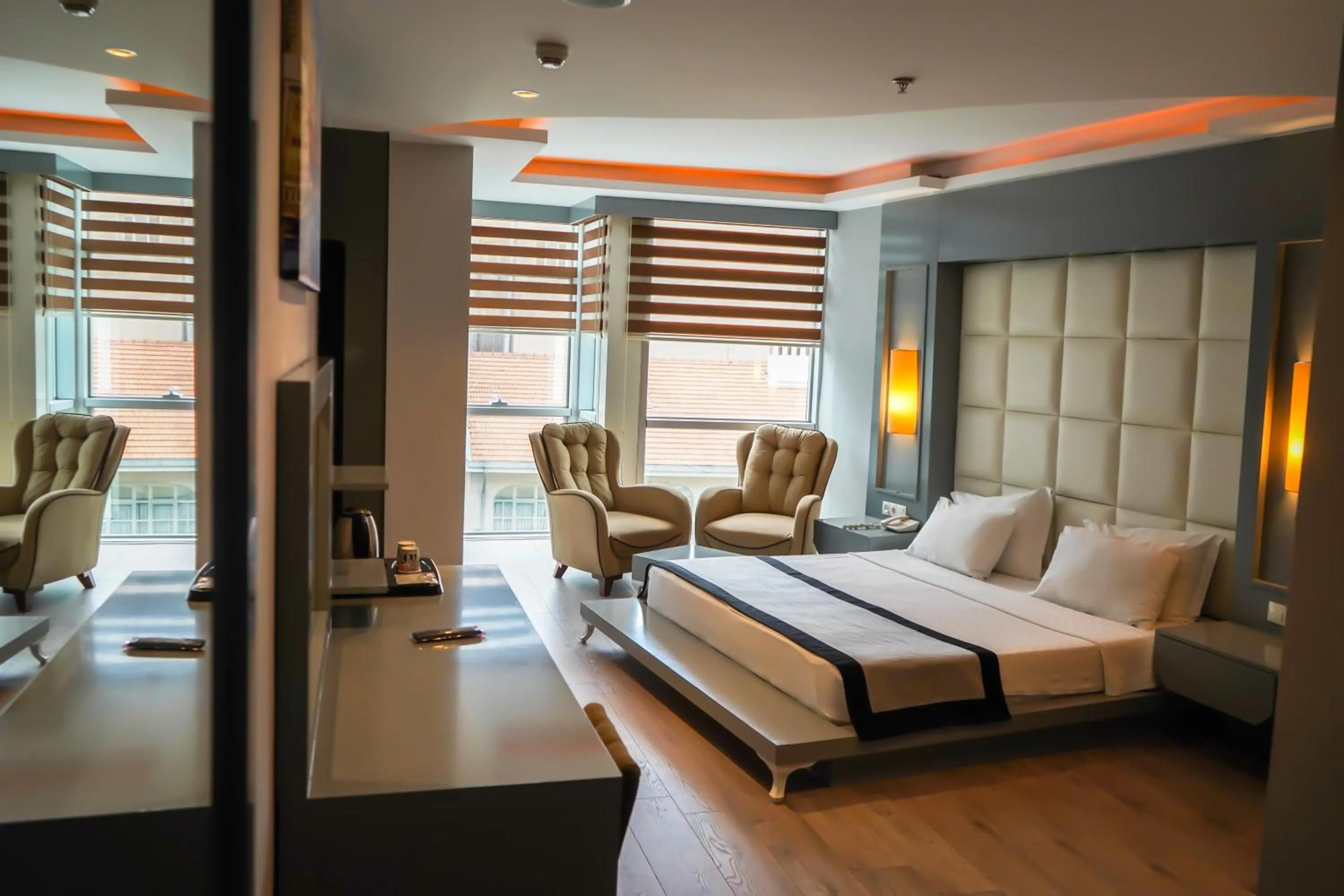 Bed in Pasaport Pier Hotel