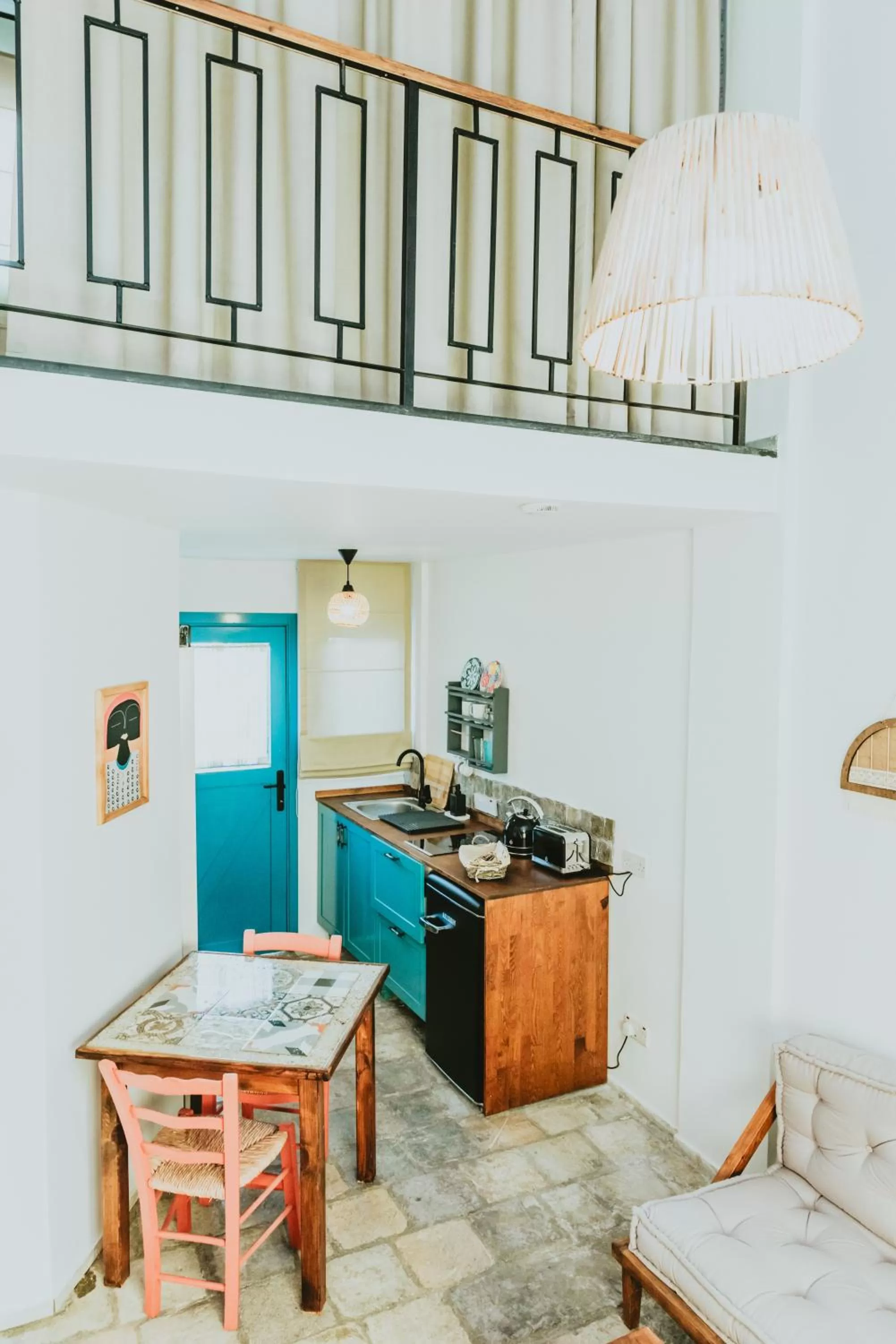 Kitchen or kitchenette in Sunside Inn Hotel