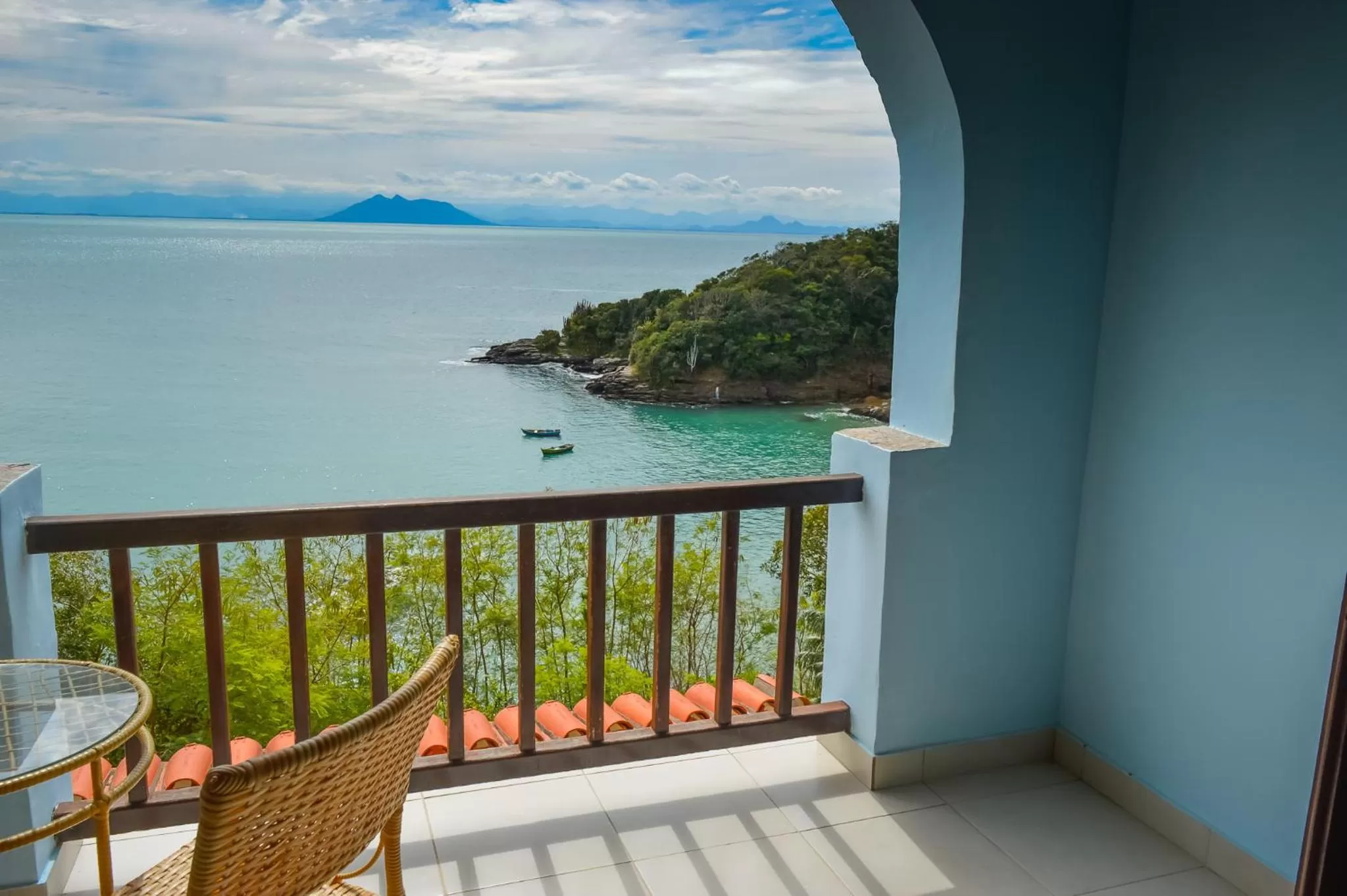 Balcony/Terrace in Colonna Park Hotel