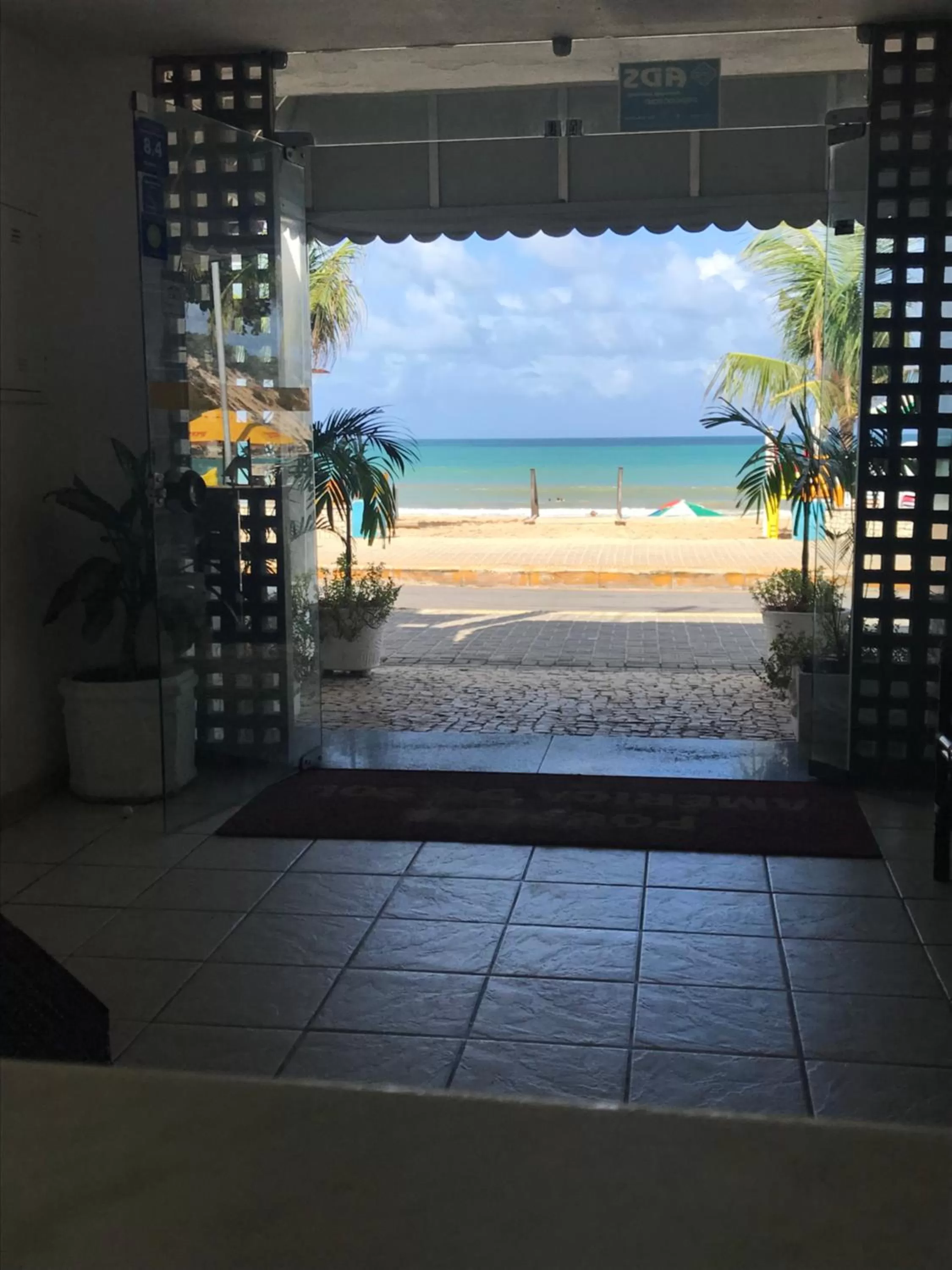 Lobby or reception in Pousada America do Sol