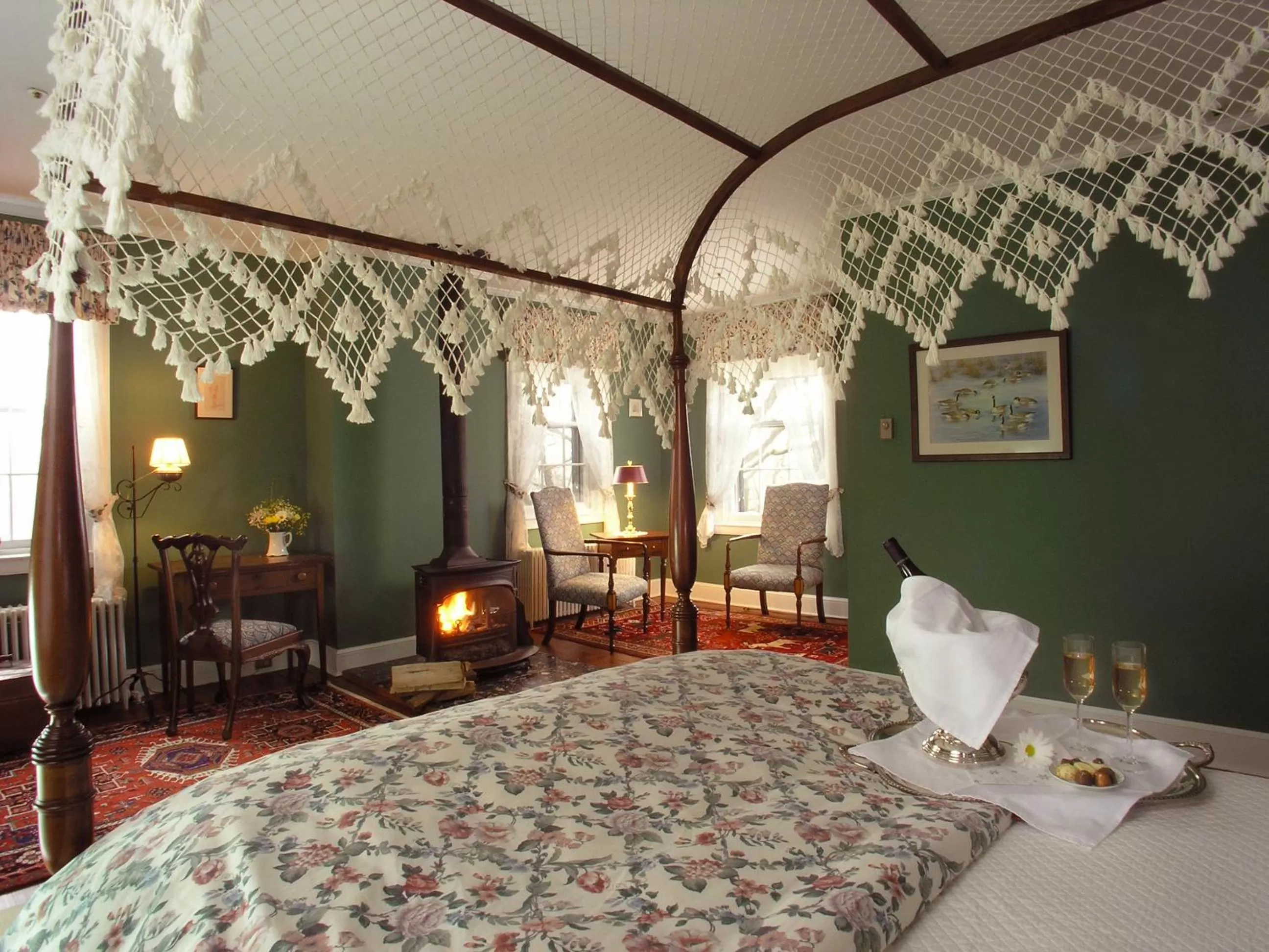 Bed in Brampton Bed and Breakfast Inn