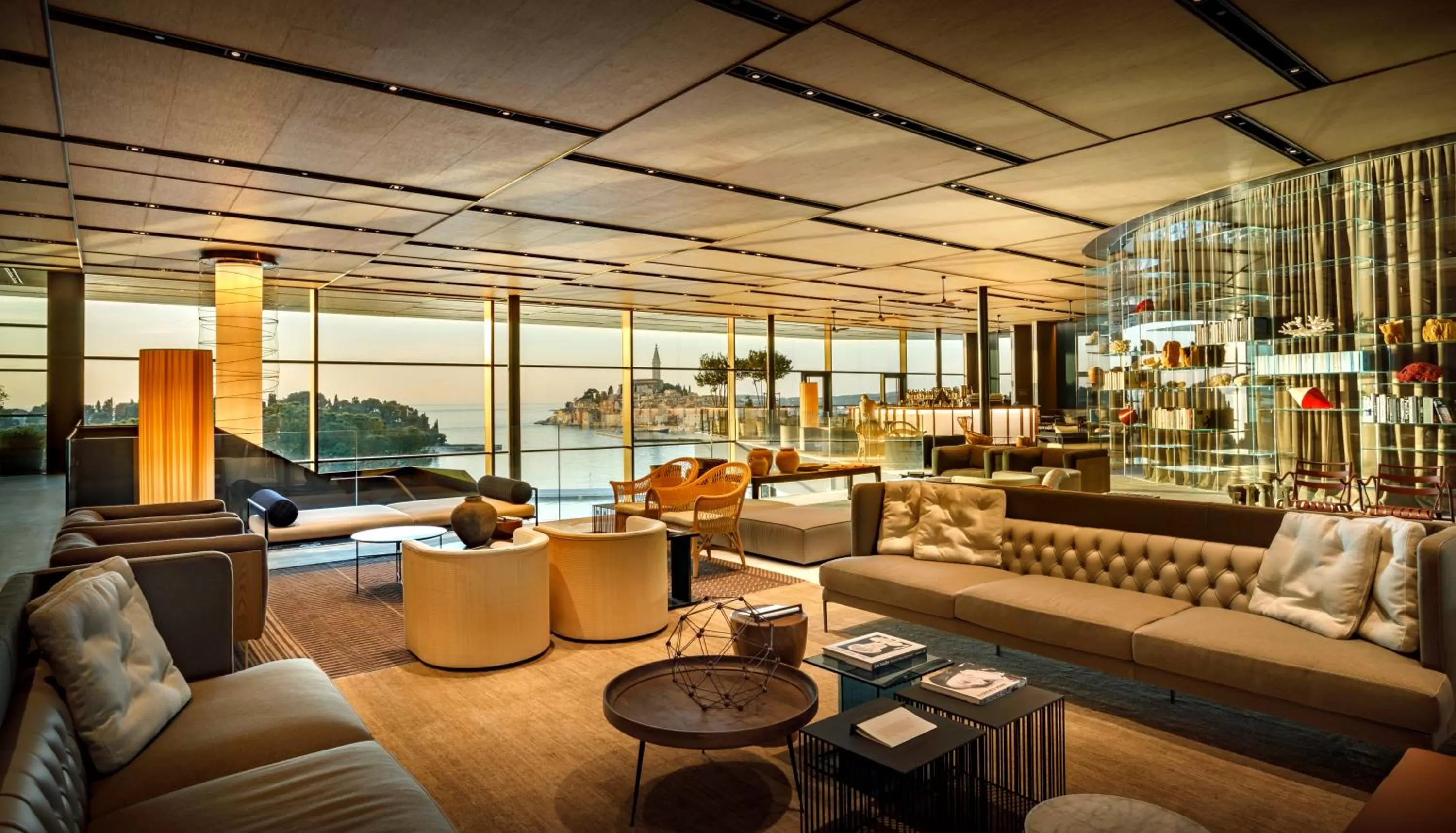 Lobby or reception in Grand Park Hotel Rovinj by Maistra Collection