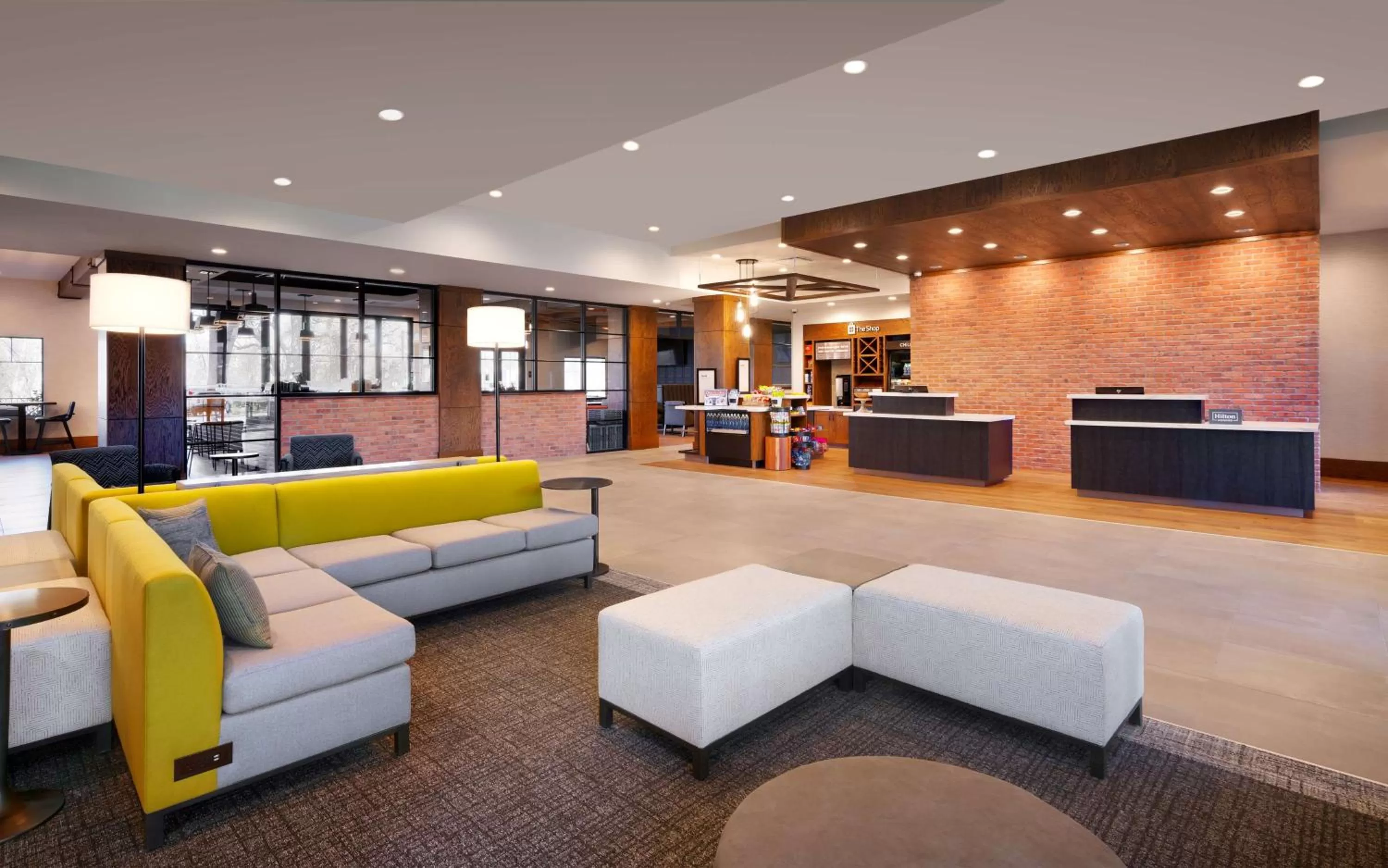 Lobby or reception in Hilton Garden Inn Prescott Downtown, Az