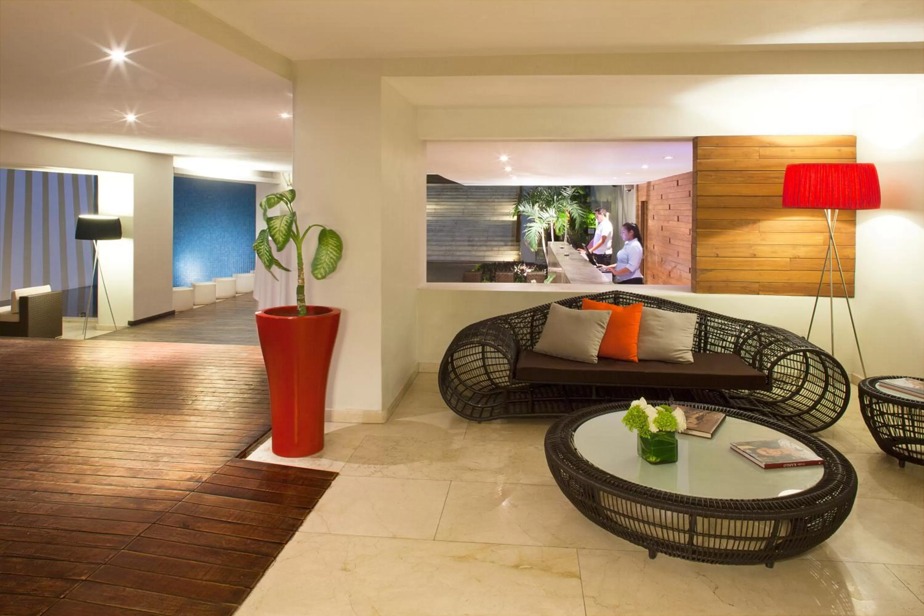 Lobby or reception in Emporio Mazatlan