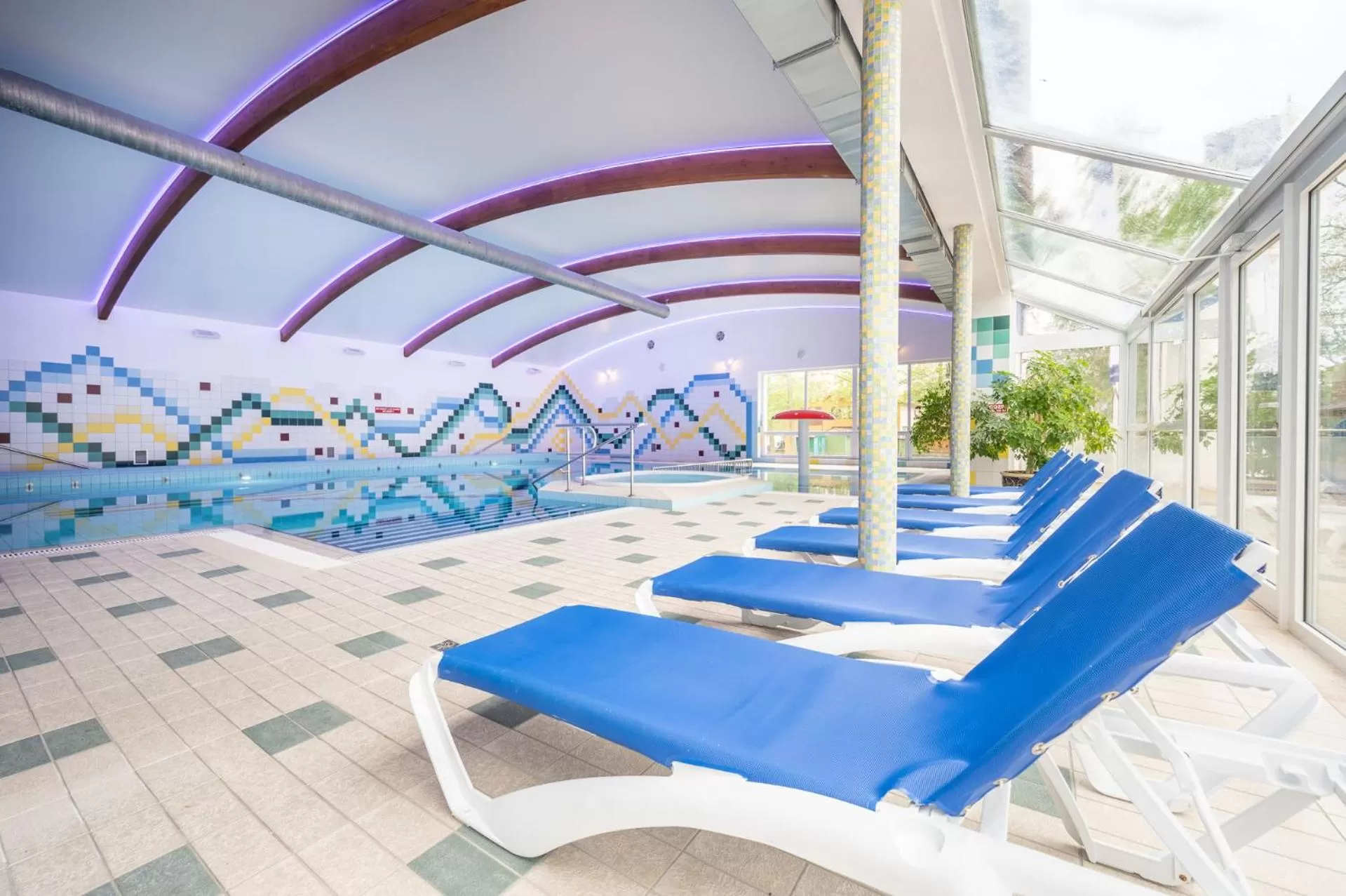 Pool view, Swimming Pool in Hotel Wellness Medical Spa Unitral