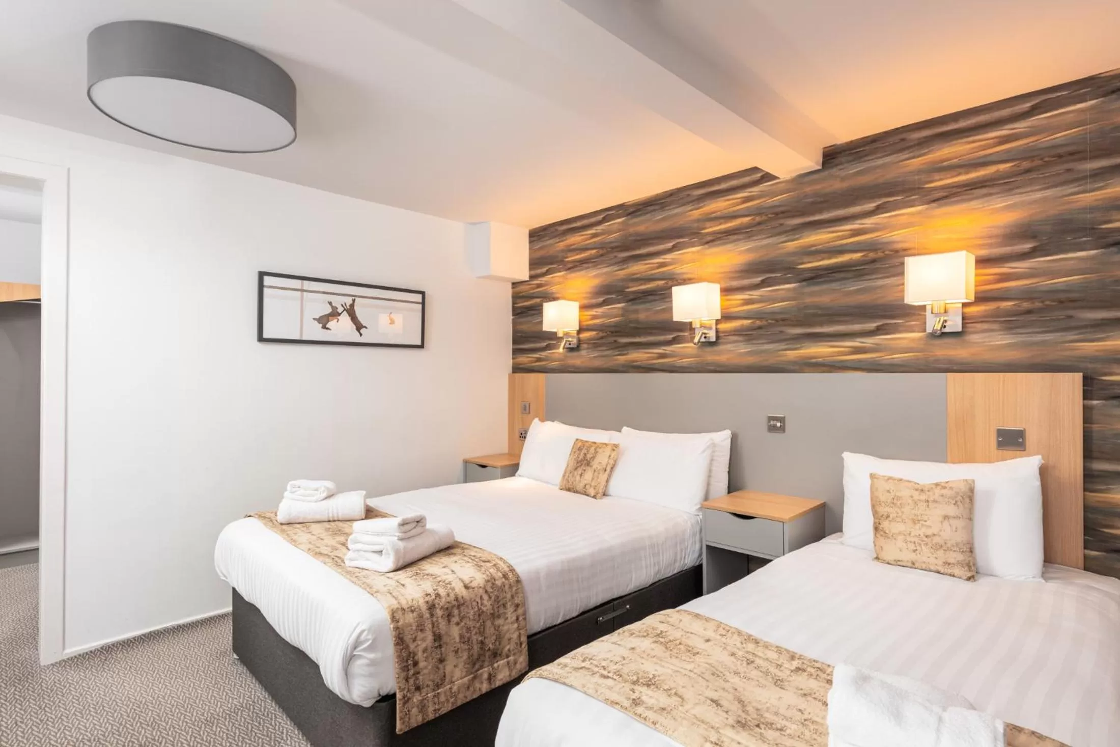 Bed in Caledonian Hotel 'A Bespoke Hotel’