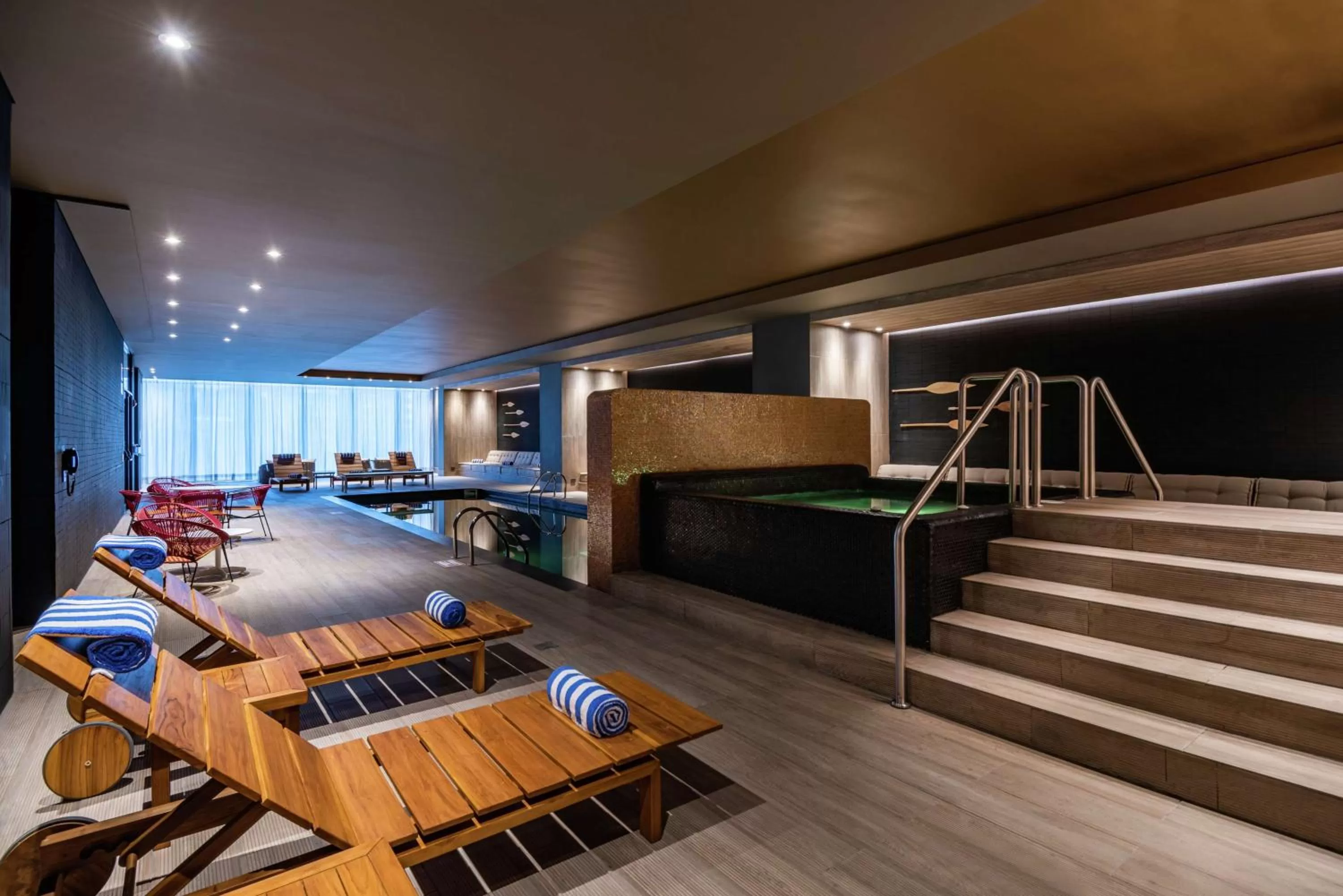 Pool view in Hilton Bogota Corferias