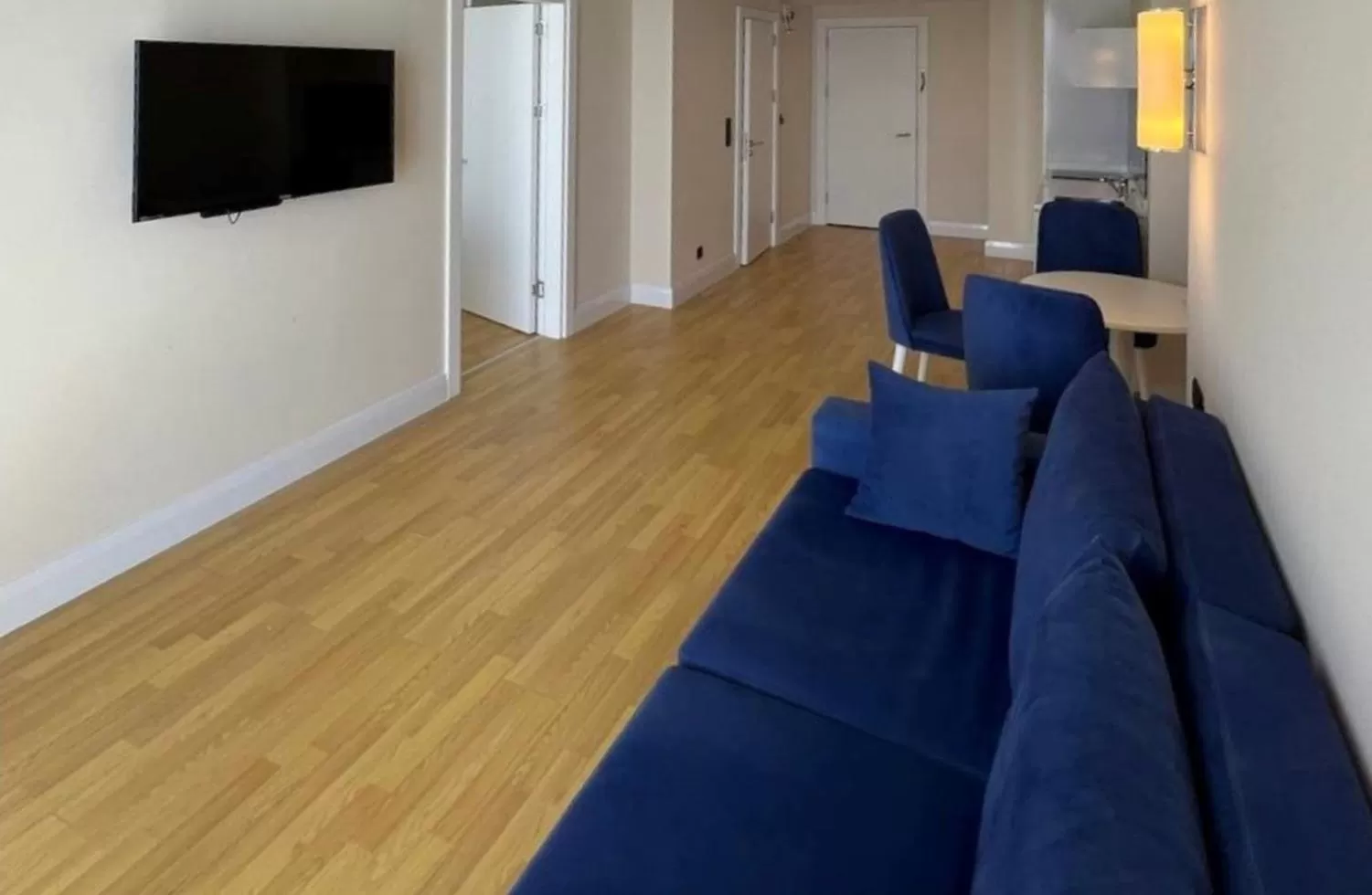 TV and multimedia, Seating Area in Batumi Orbi City Wonderful Sea View