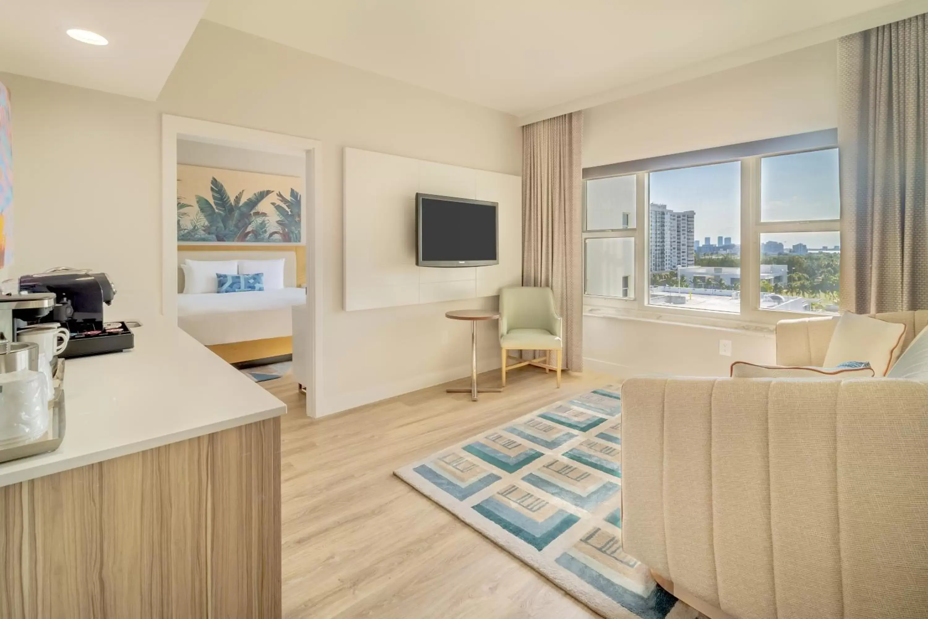 One Bedroom Suite - King Bed in Radisson Resort Miami Beach One Bedroom Suite - King Bed in Radisson Resort Miami Beach