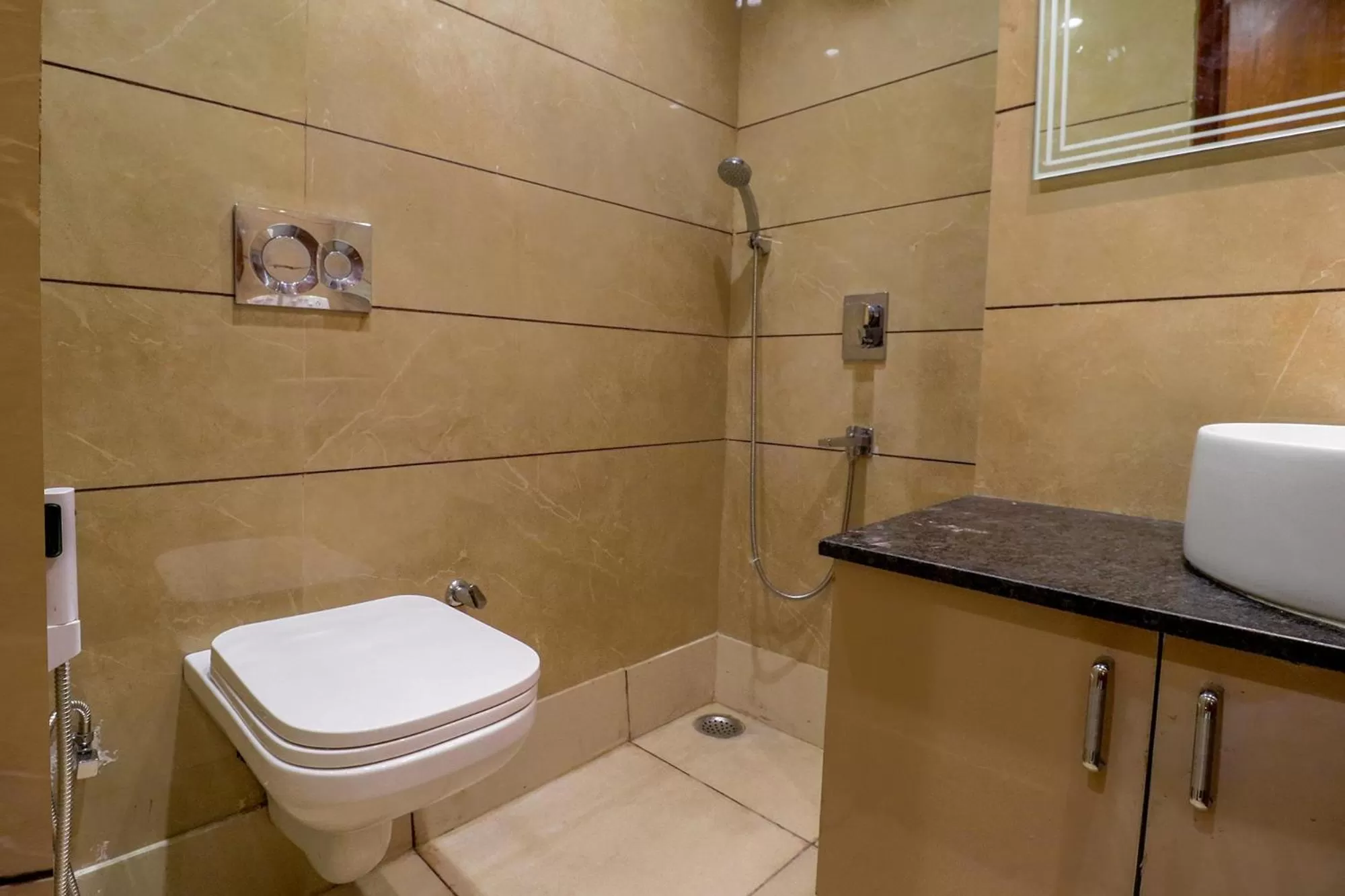 Bathroom in FabHotel Pitampura