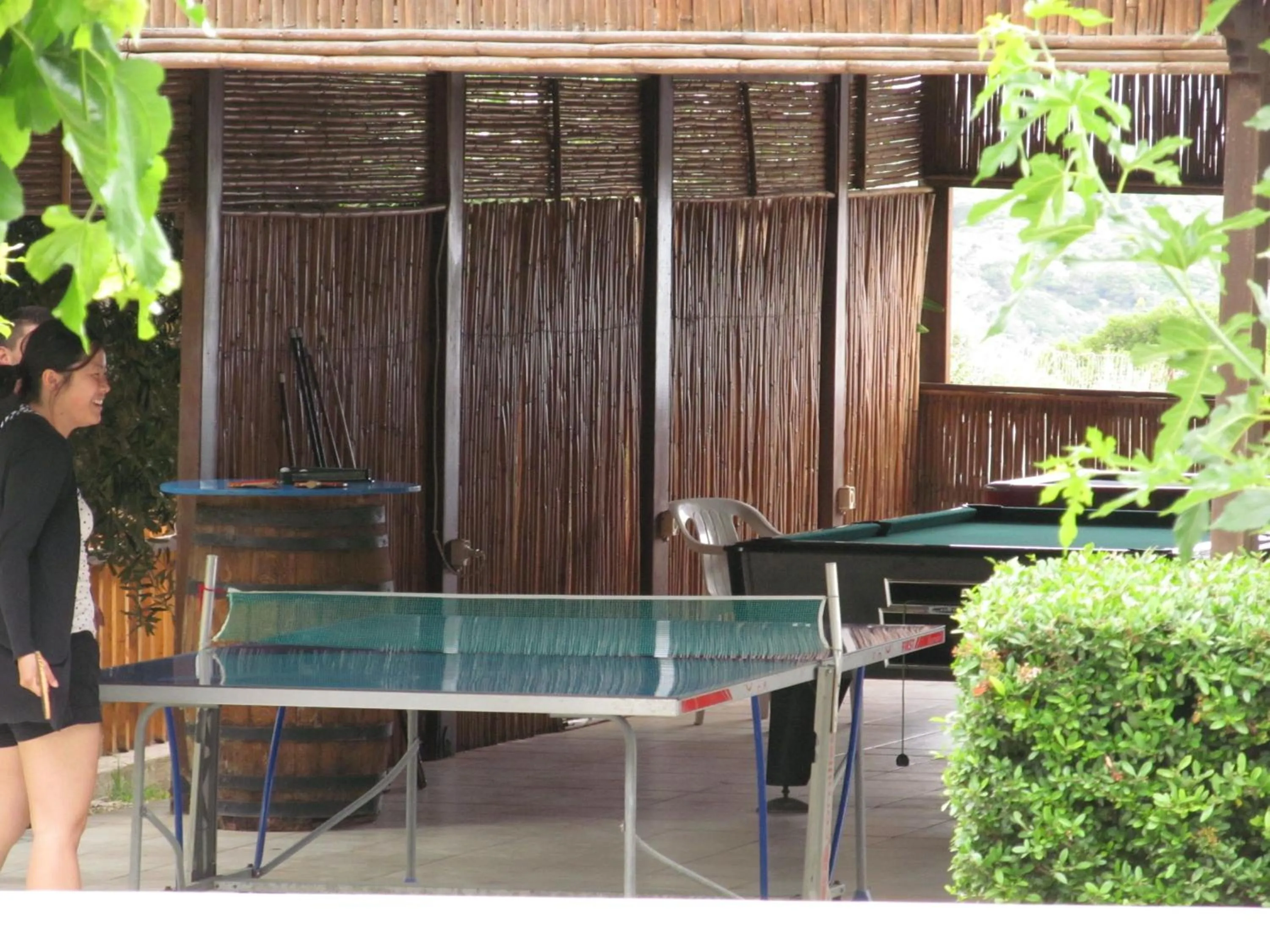 Table tennis in Cathrin Hotel