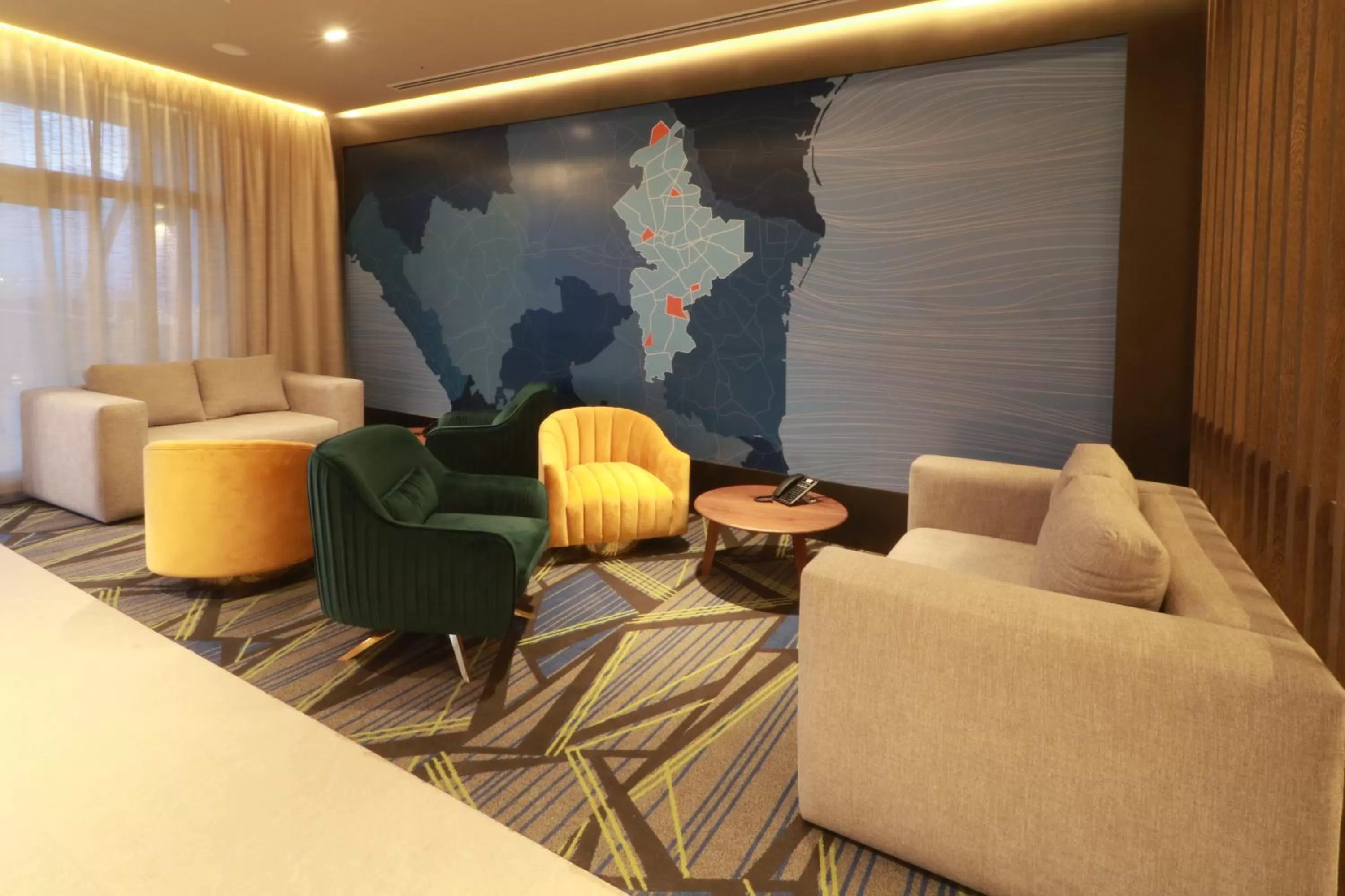 Living room in Holiday Inn Express - Monterrey - Fundidora by IHG