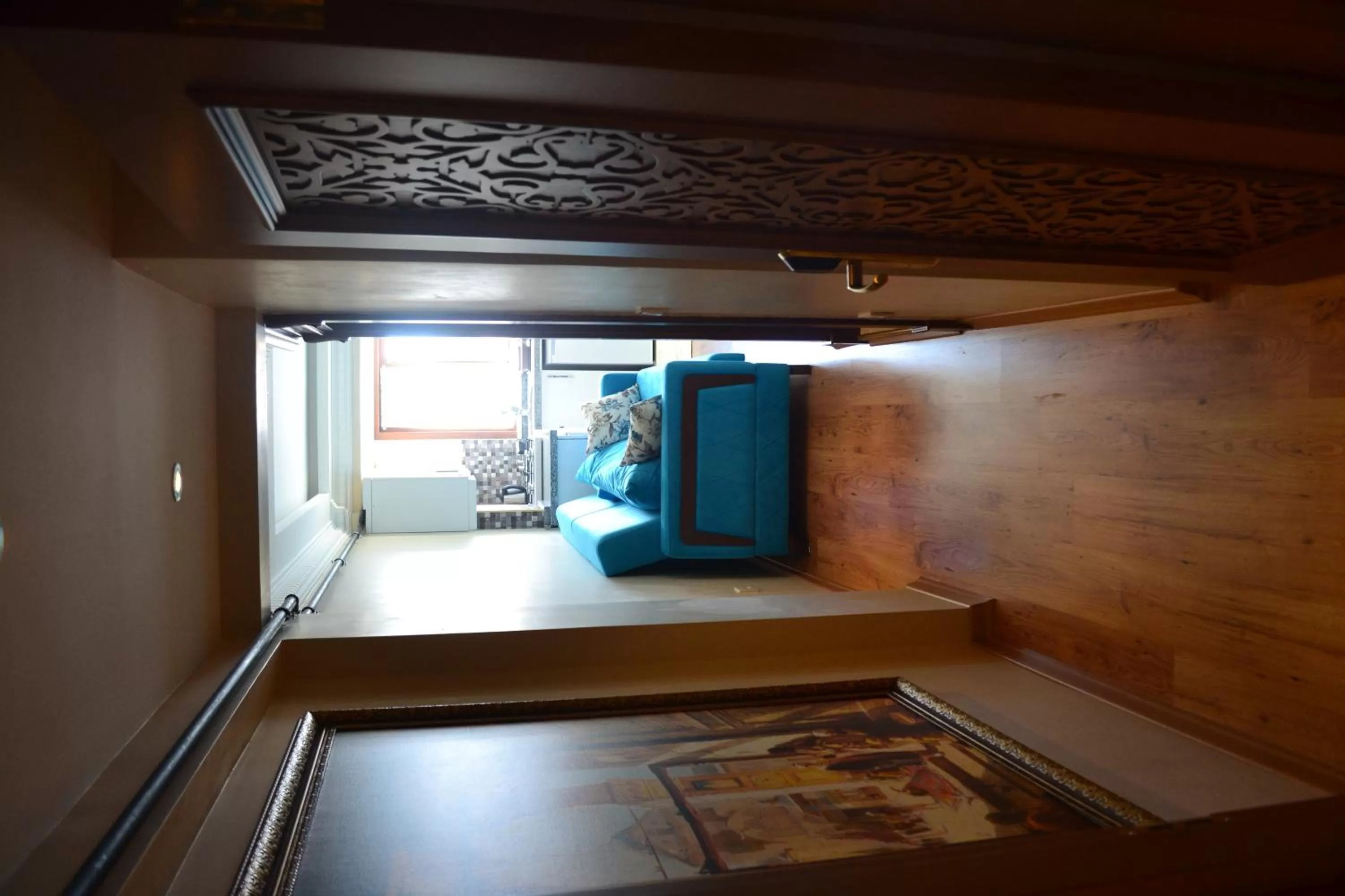 Living room, Bed in Blue Istanbul Hotel