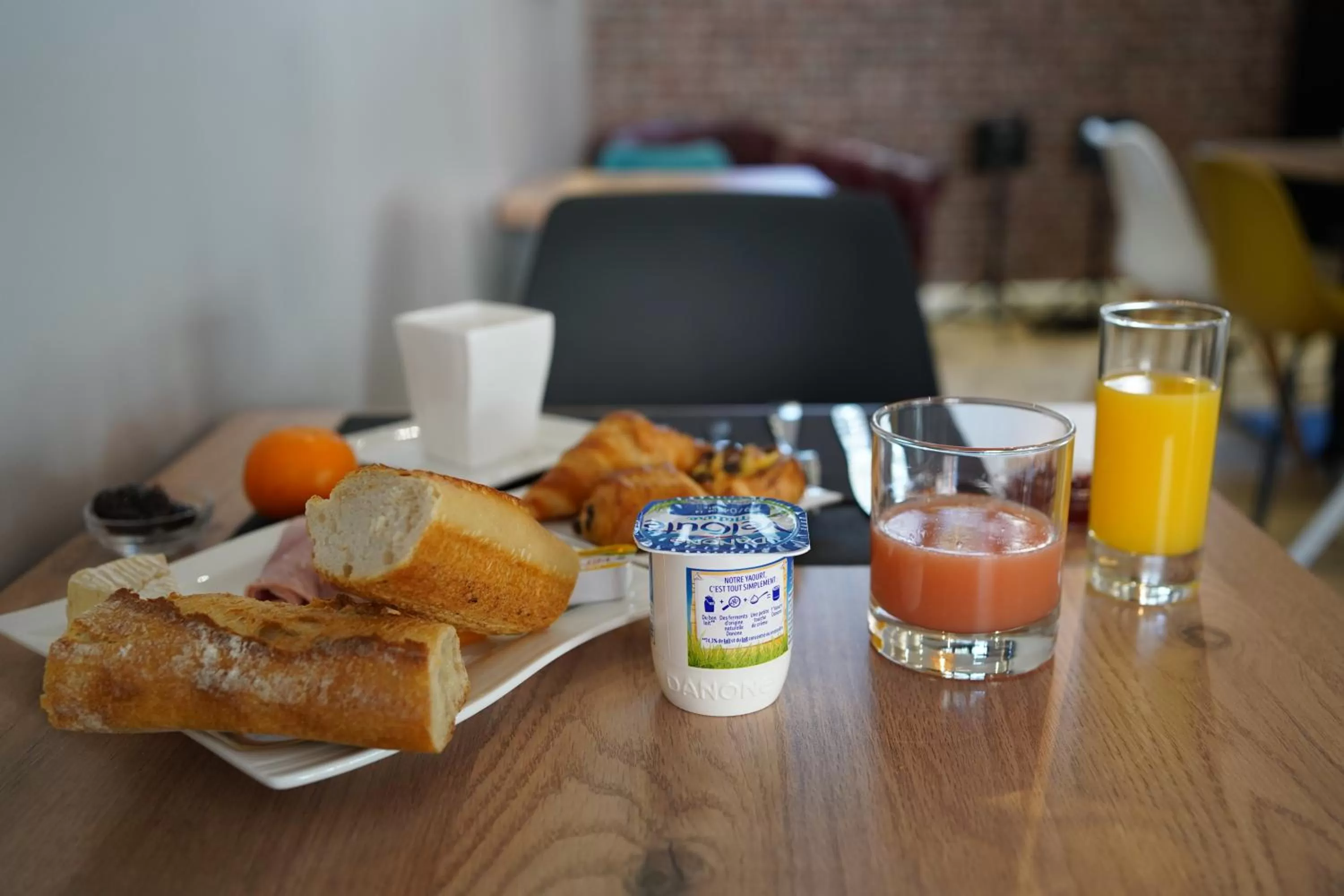 Food and drinks in Hotel De Quebec