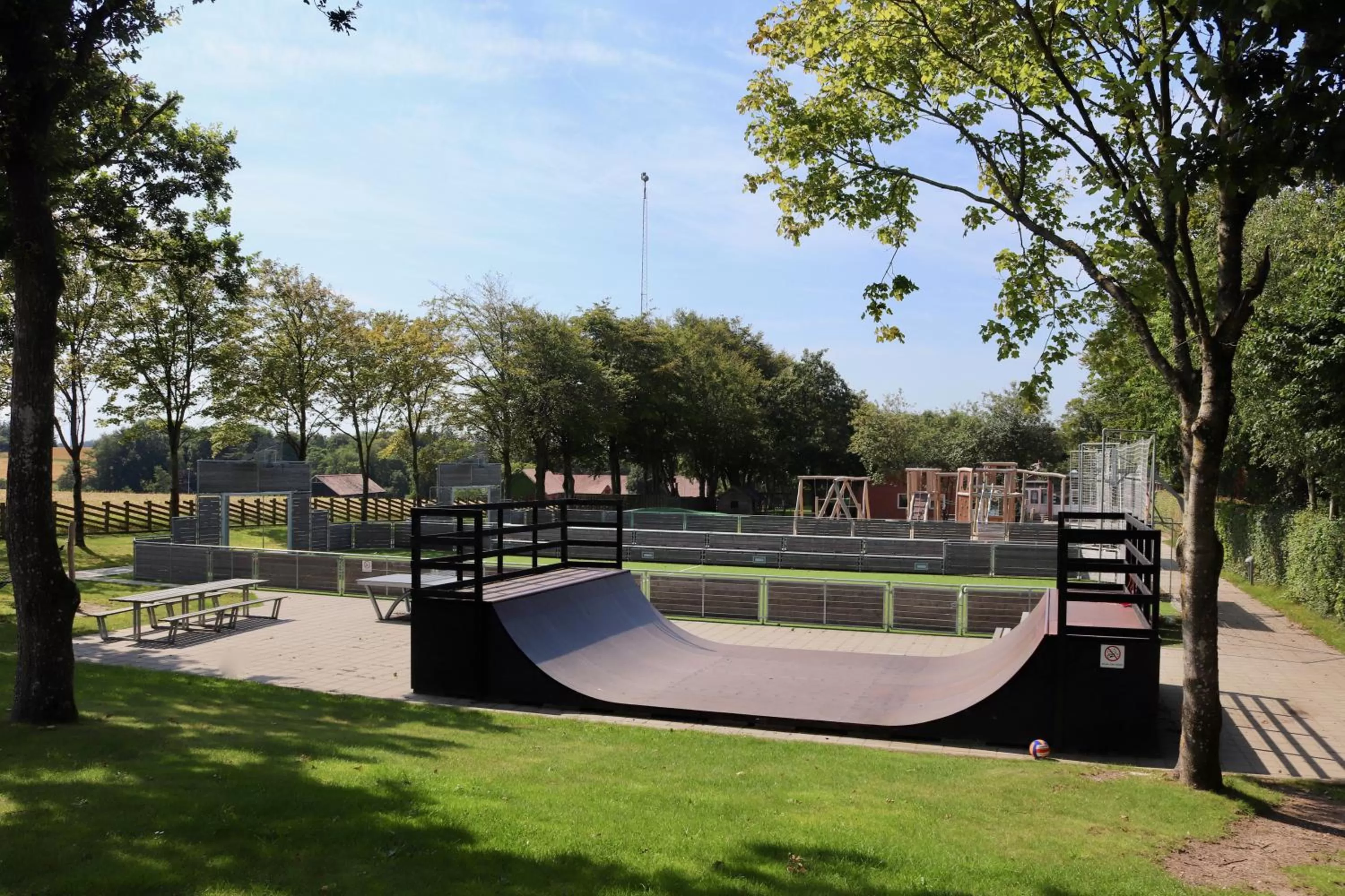 Garden in Plexus Hytterne