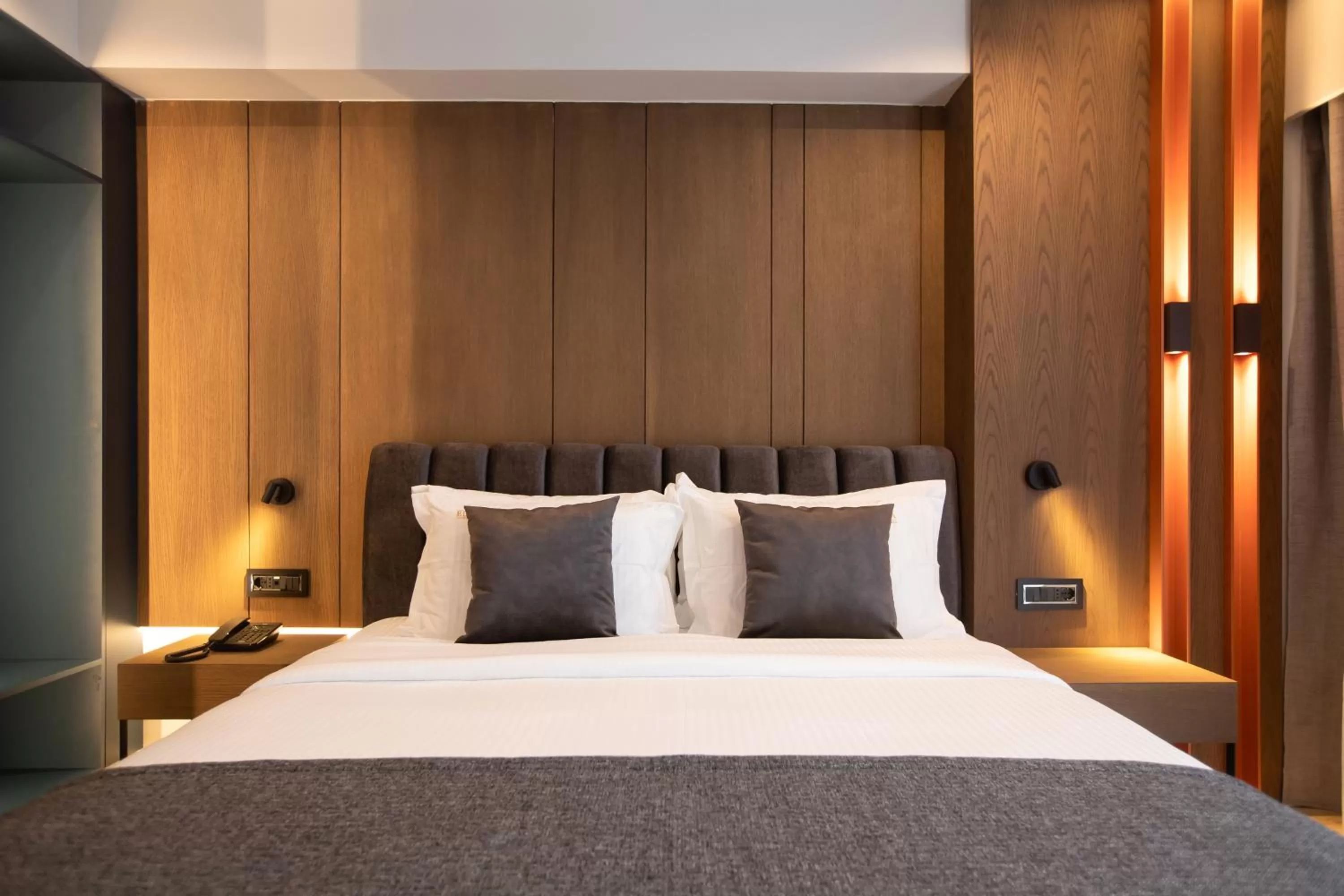 Bed in Hotel Elisa Tirana, Affiliated by Meliá