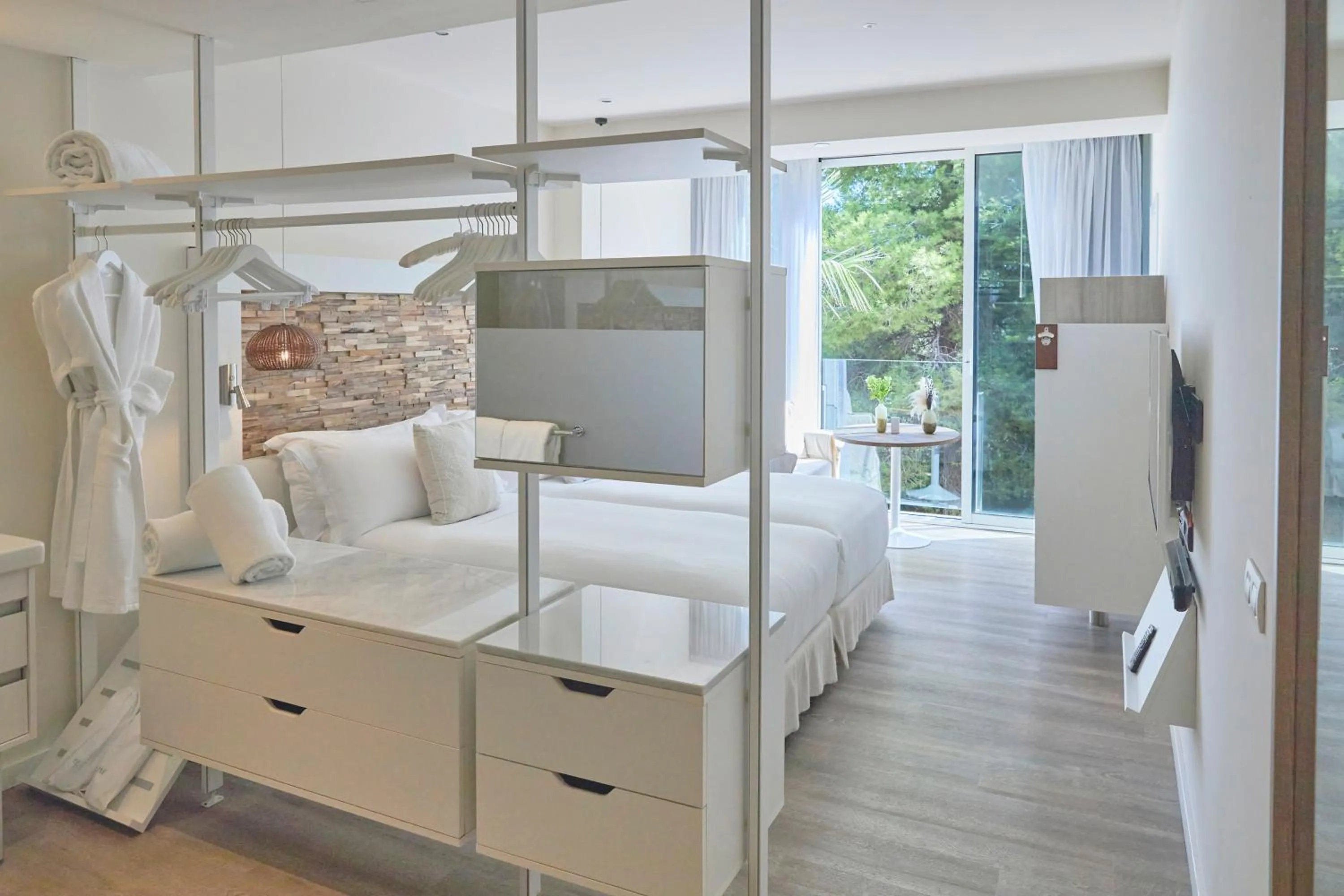 Bedroom, Bed in ME Ibiza - The Leading Hotels of the World