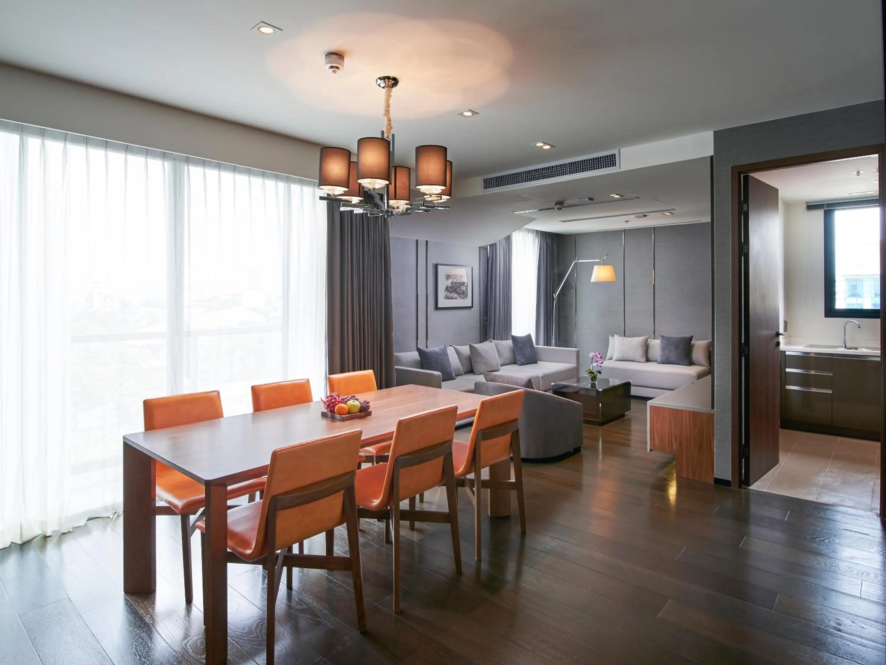 Living room in Amp Am House Bangkok Hotel