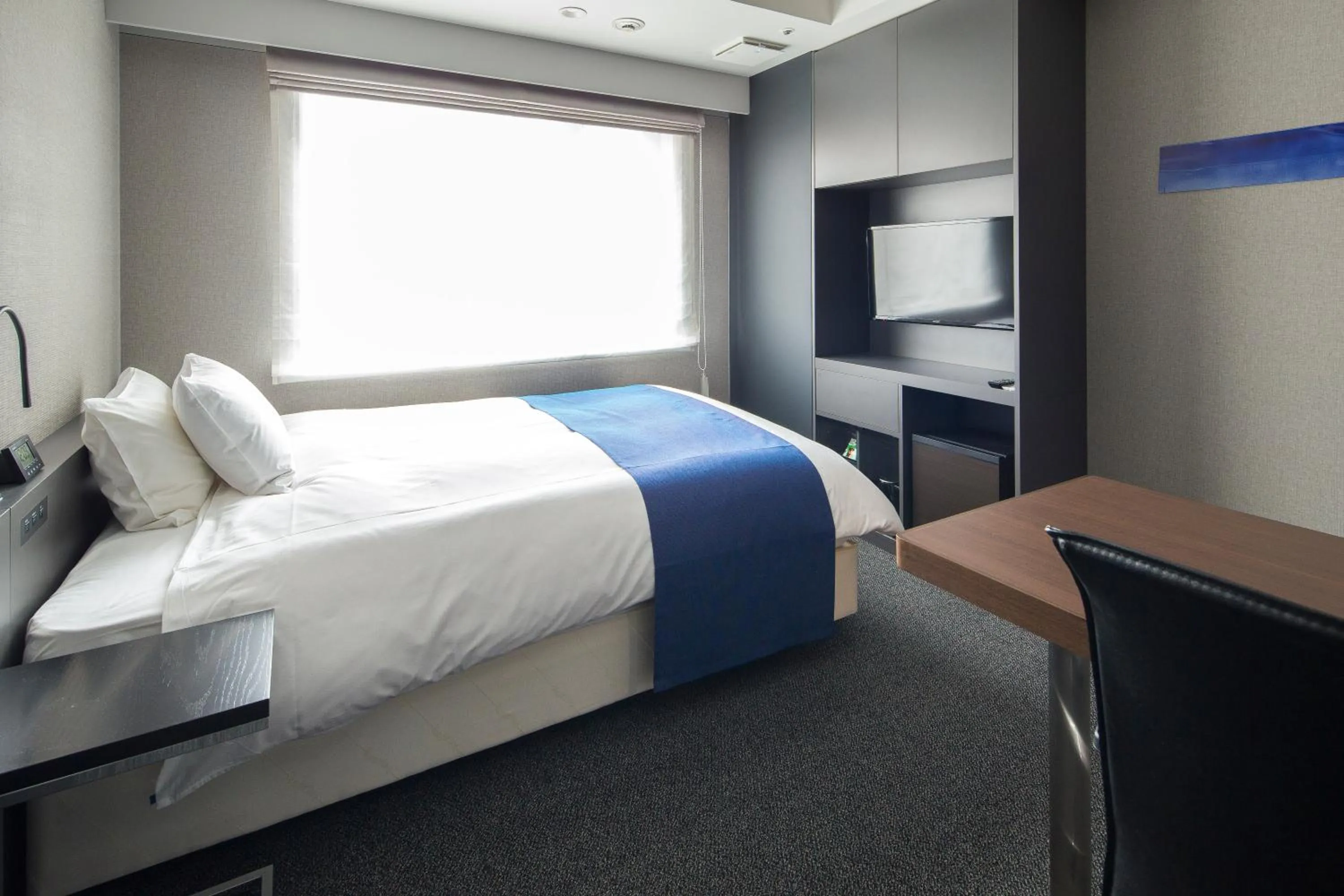 Bed in Hotel Granbinario Komatsu