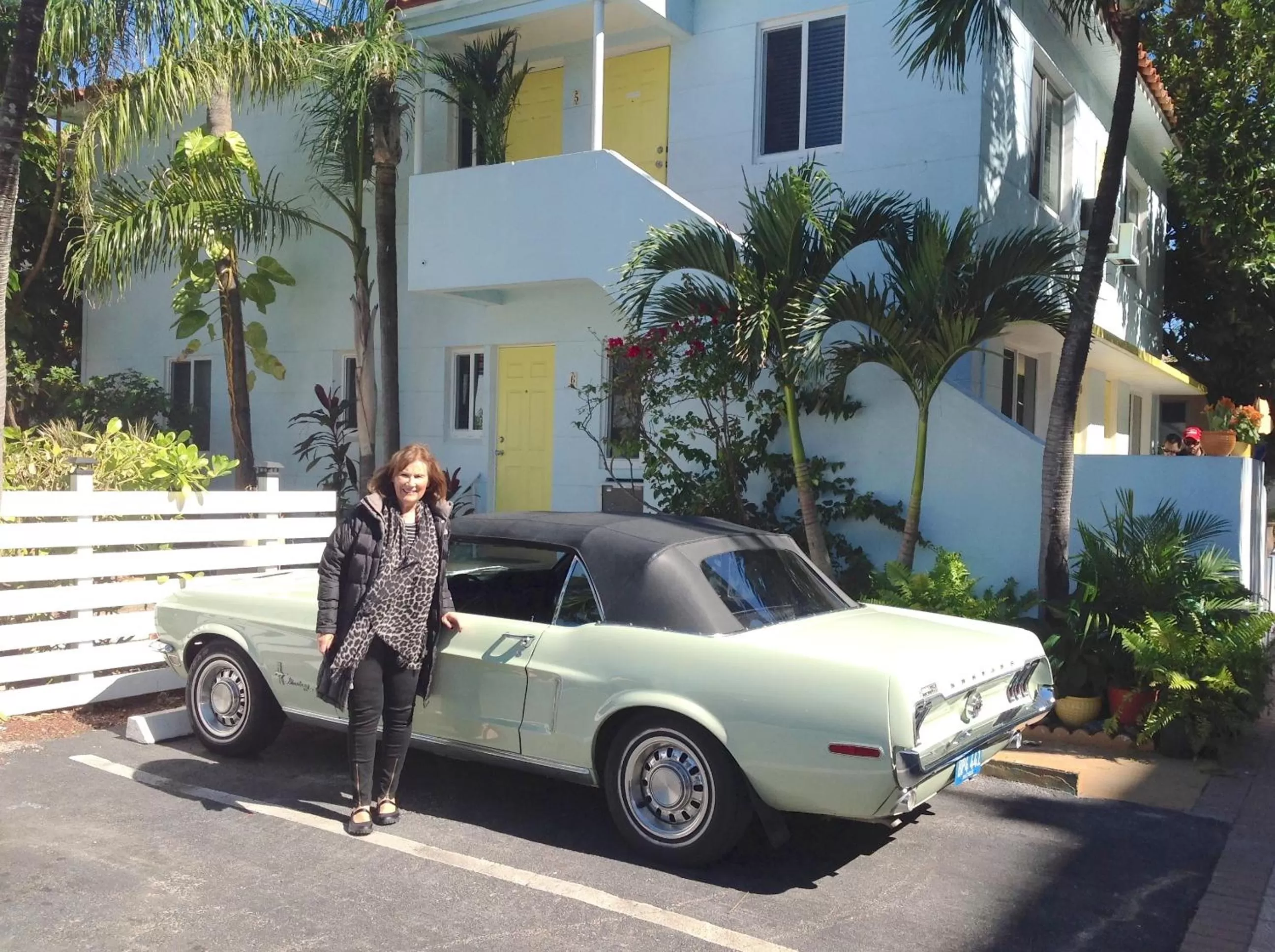 People in Ocean Drive Villas