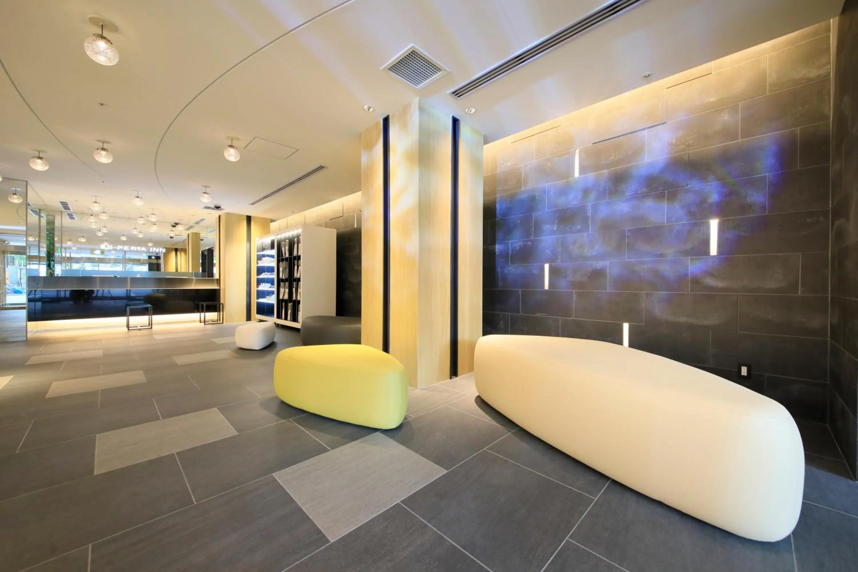 Lobby or reception, Bathroom in S-peria Inn Osaka Hommachi