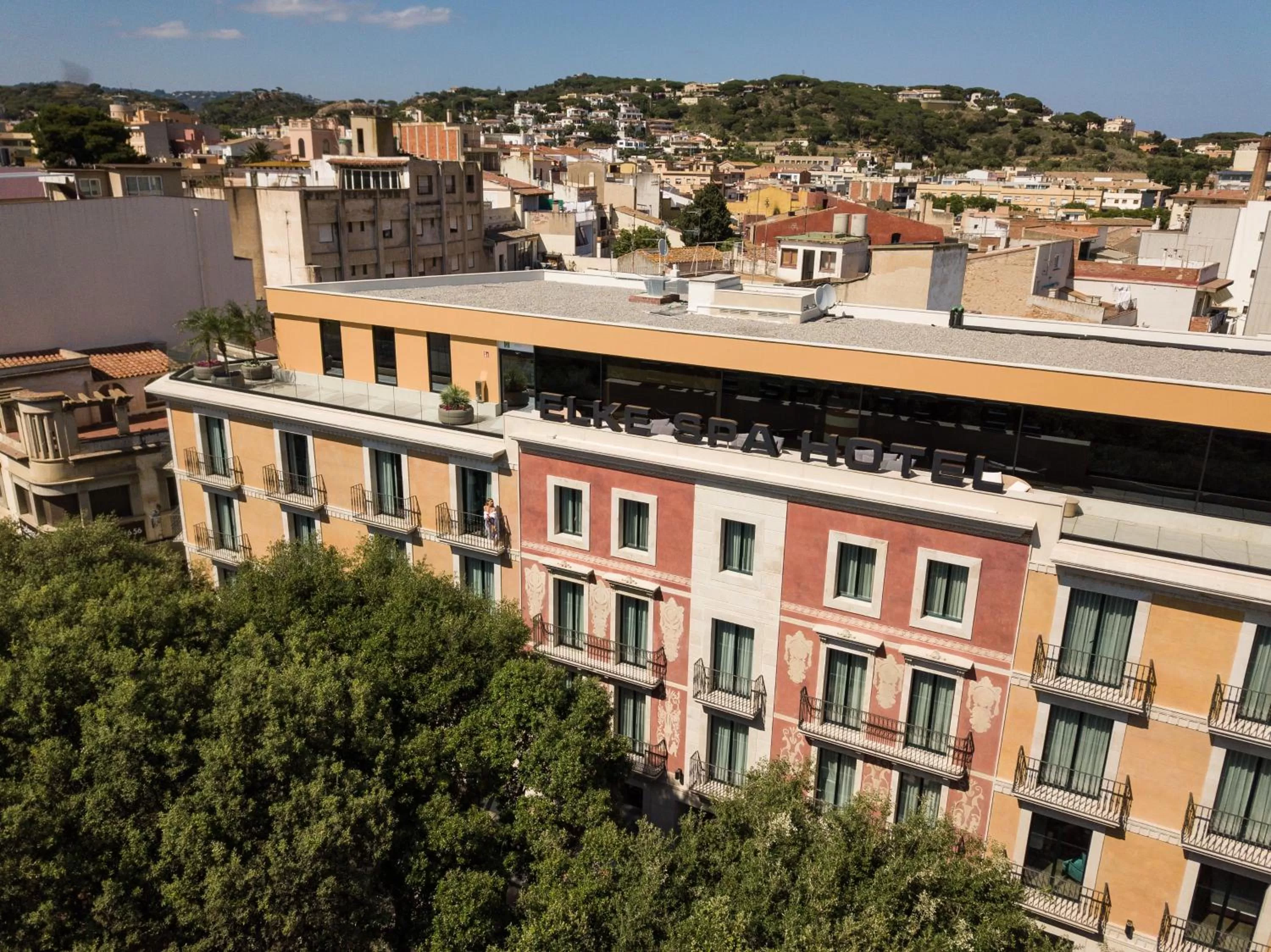 Bird's eye view in Boutique Hotel Élke Spa Superior