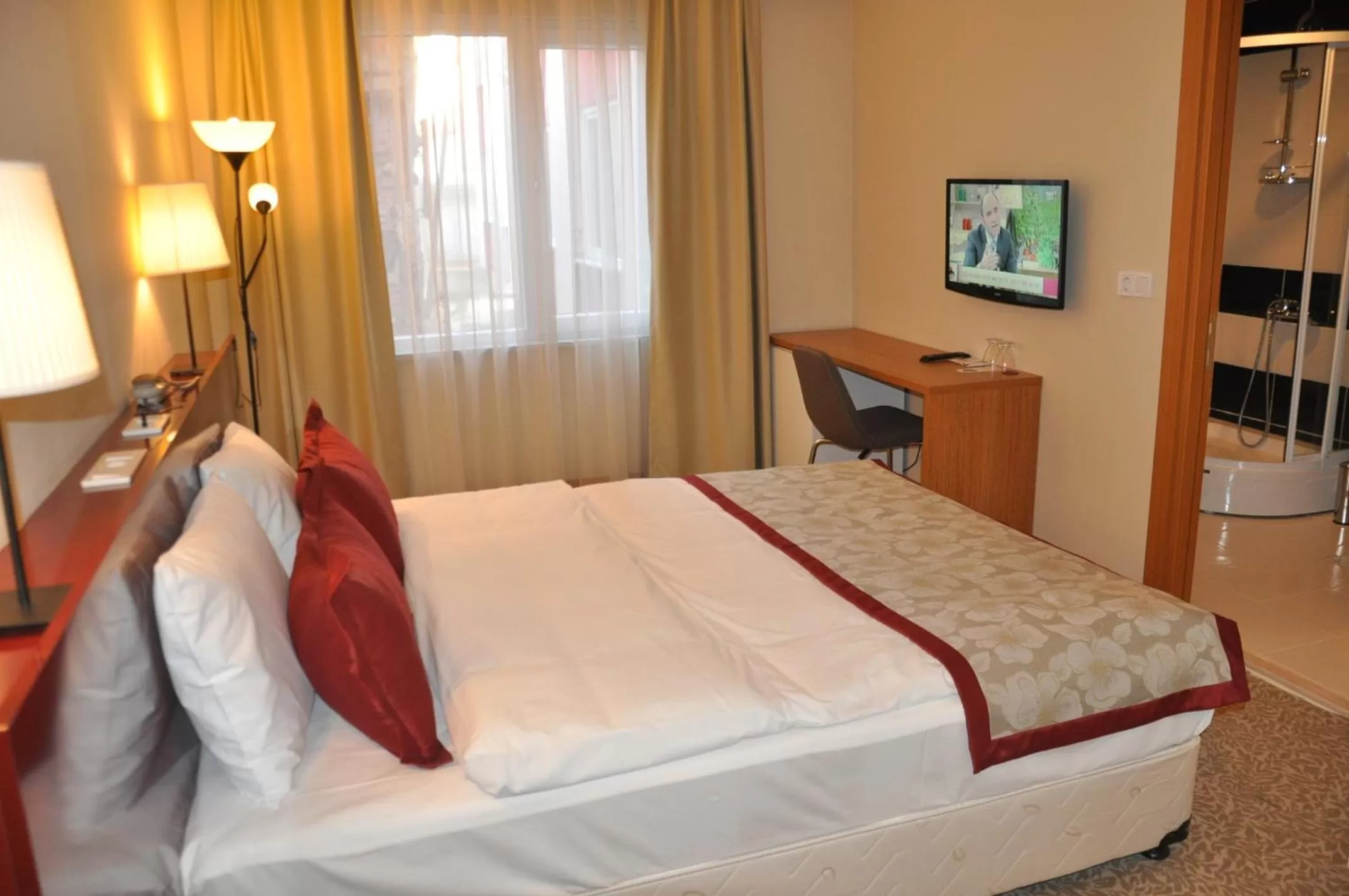 Bed in Trakya City Hotel