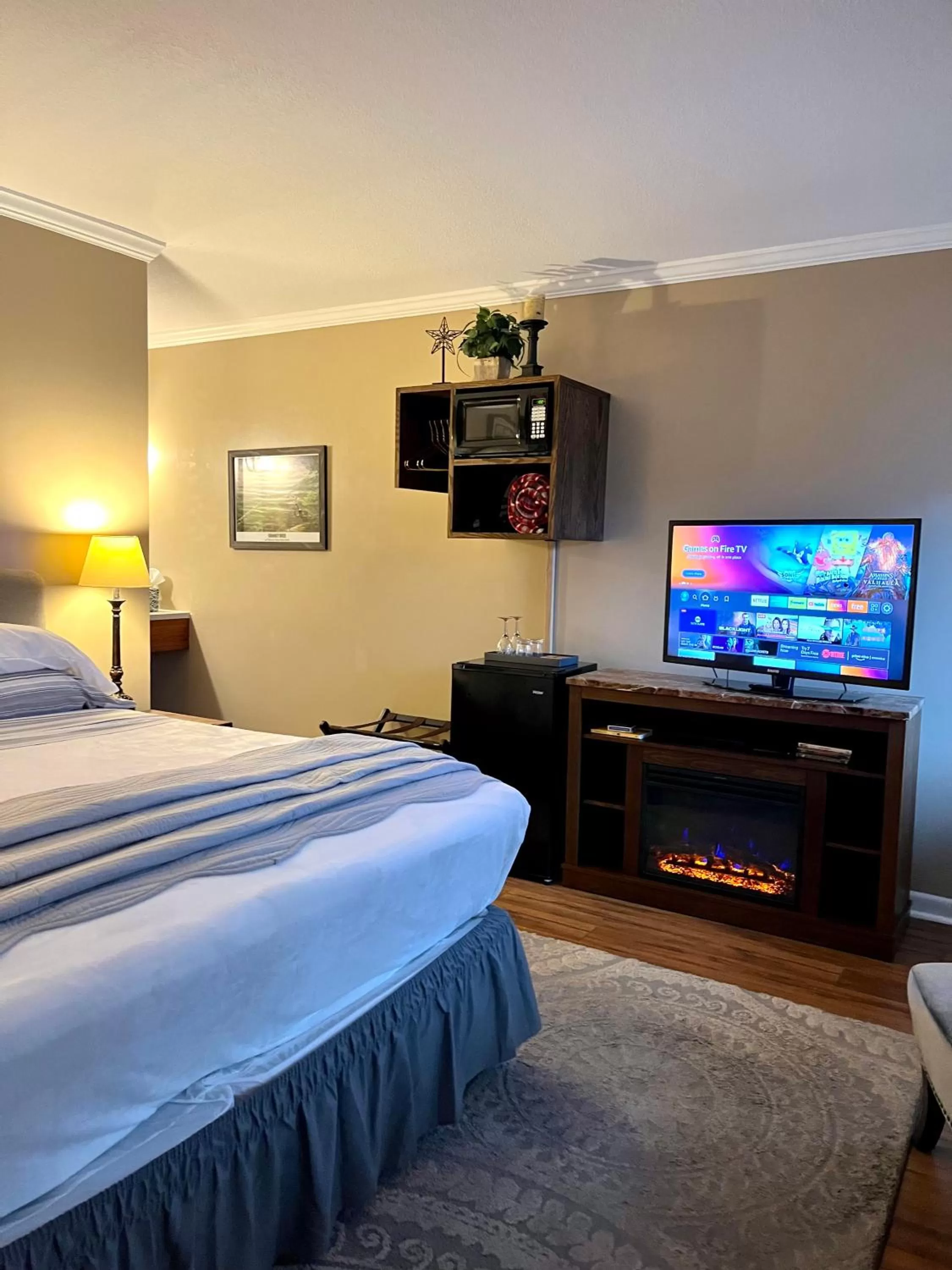TV and multimedia, Bed in Grafton Lodge