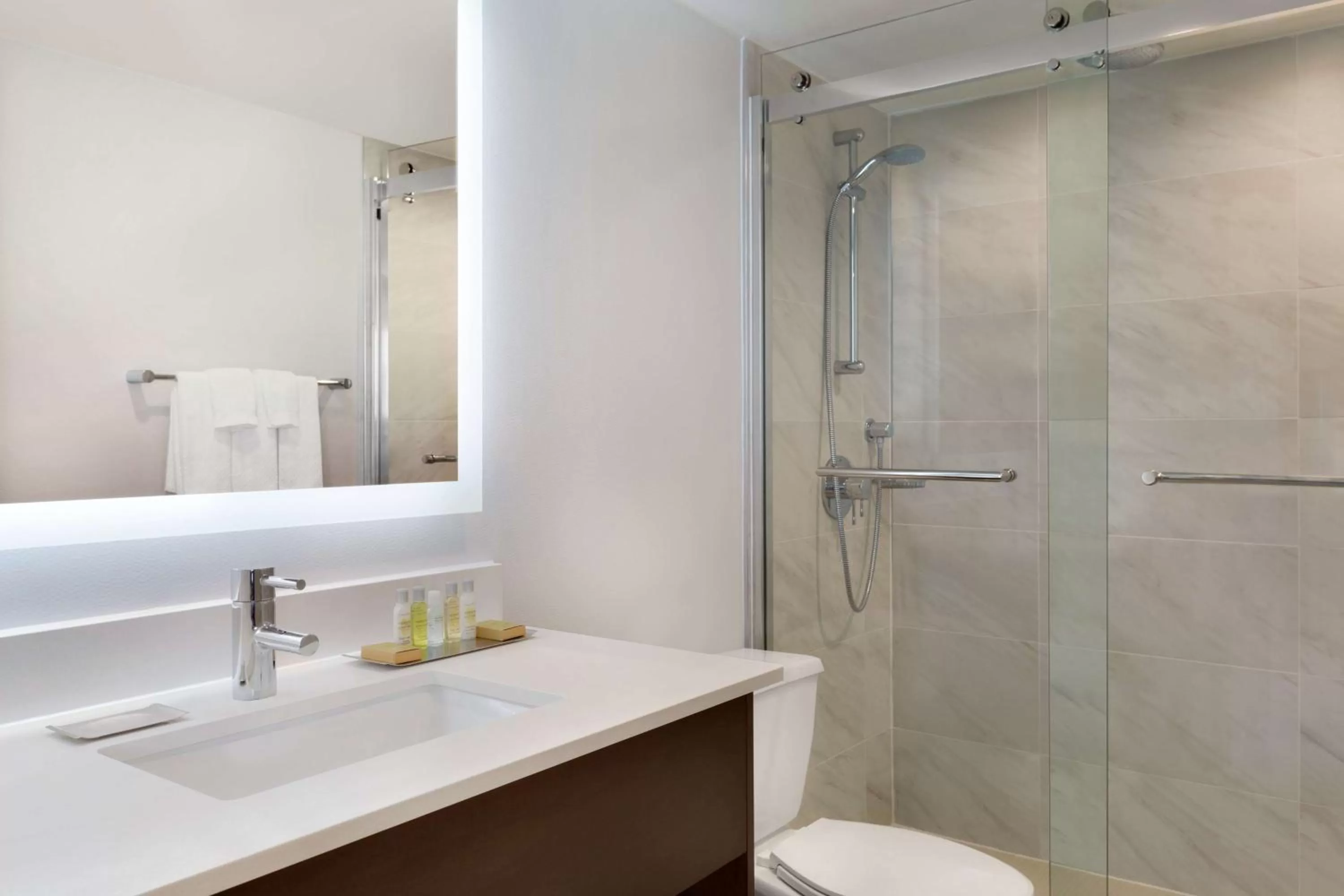 Bathroom in DoubleTree by Hilton Hotel Toronto Airport West