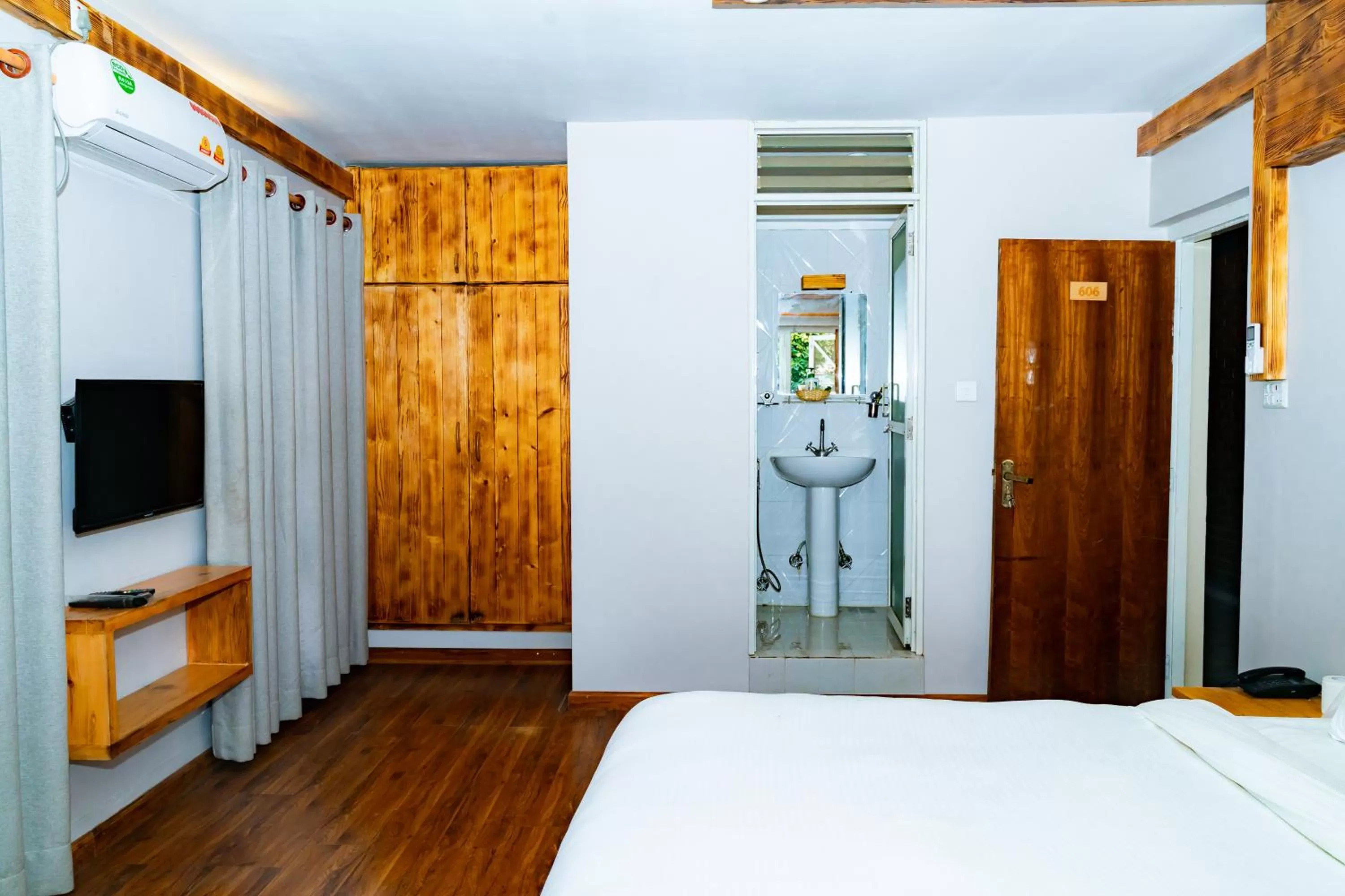 Bedroom, Bed in Silu Homes by Hostmandu