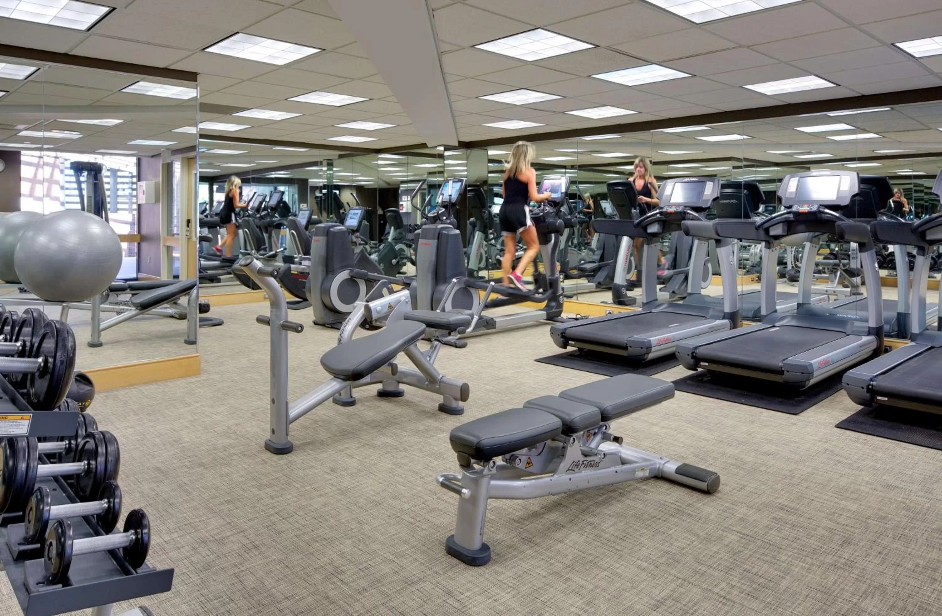 Fitness centre/facilities in Hyatt Regency Princeton