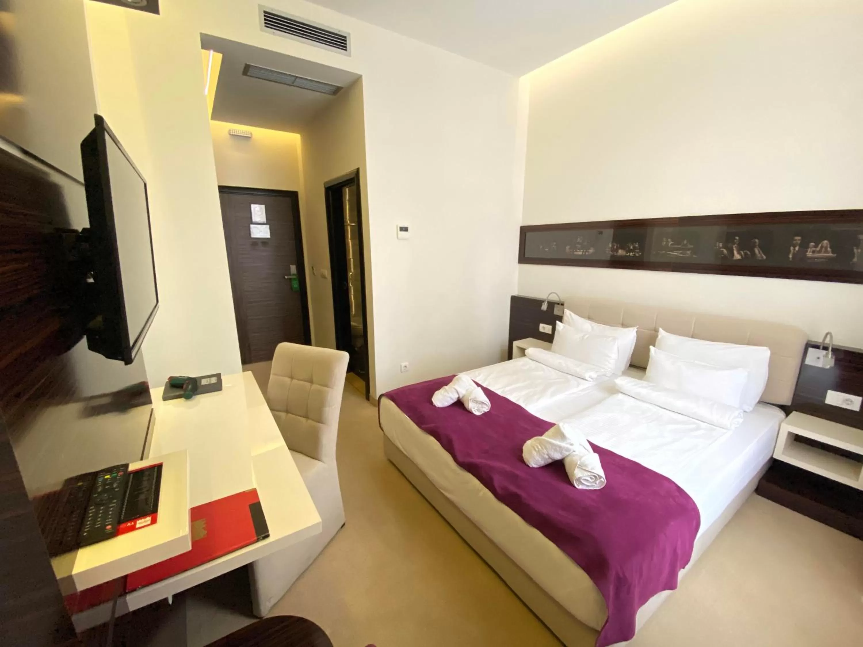 Bedroom in Hotel Theater Belgrade