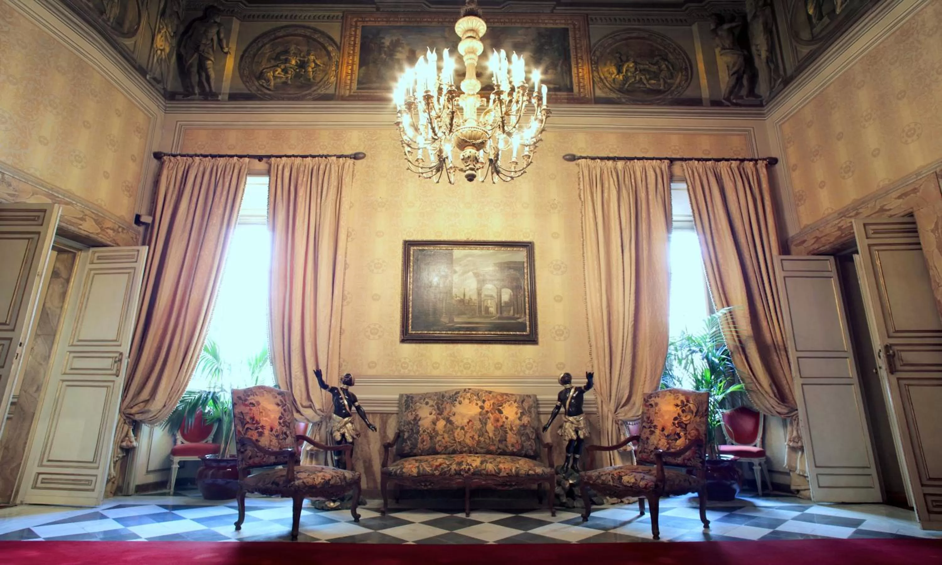 Lobby or reception in Residenza Ruspoli Bonaparte
