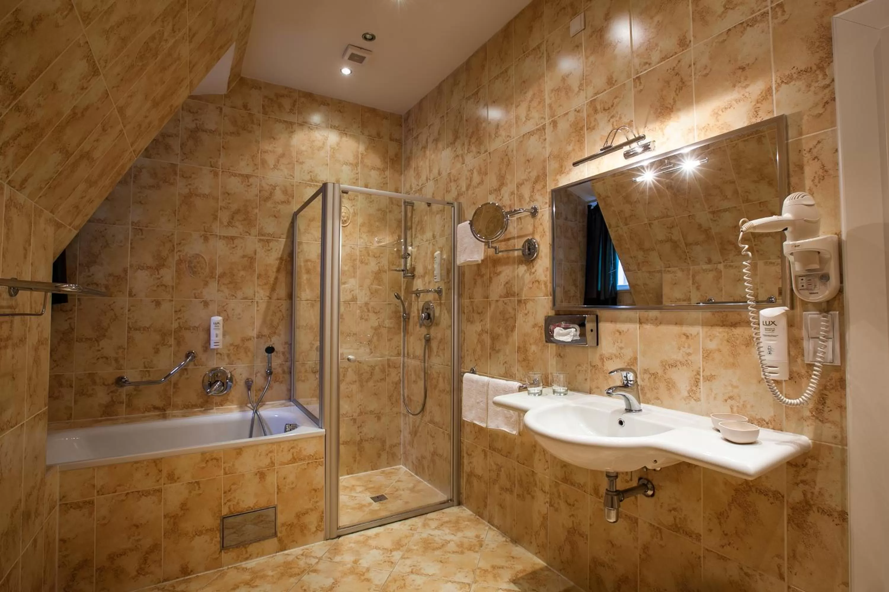Bathroom in Tyn Yard Residence